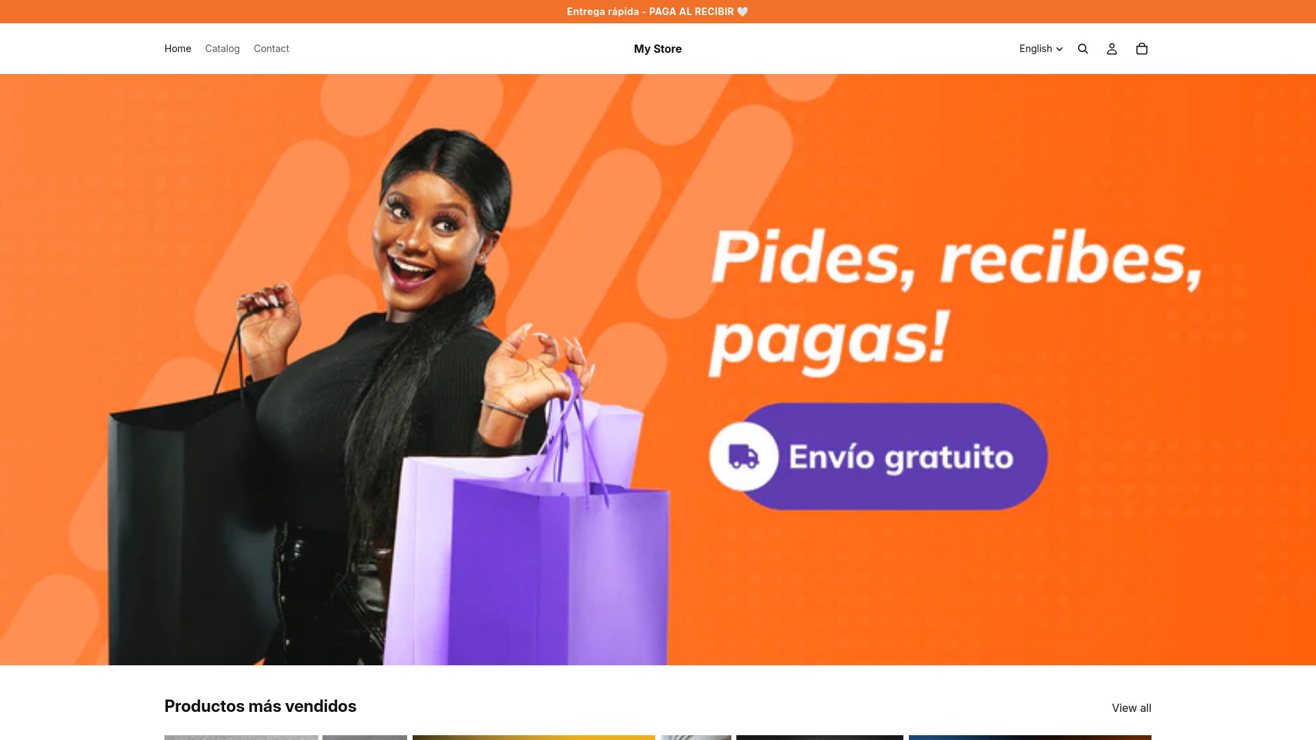 website screenshot of https://tiendachopin.com/