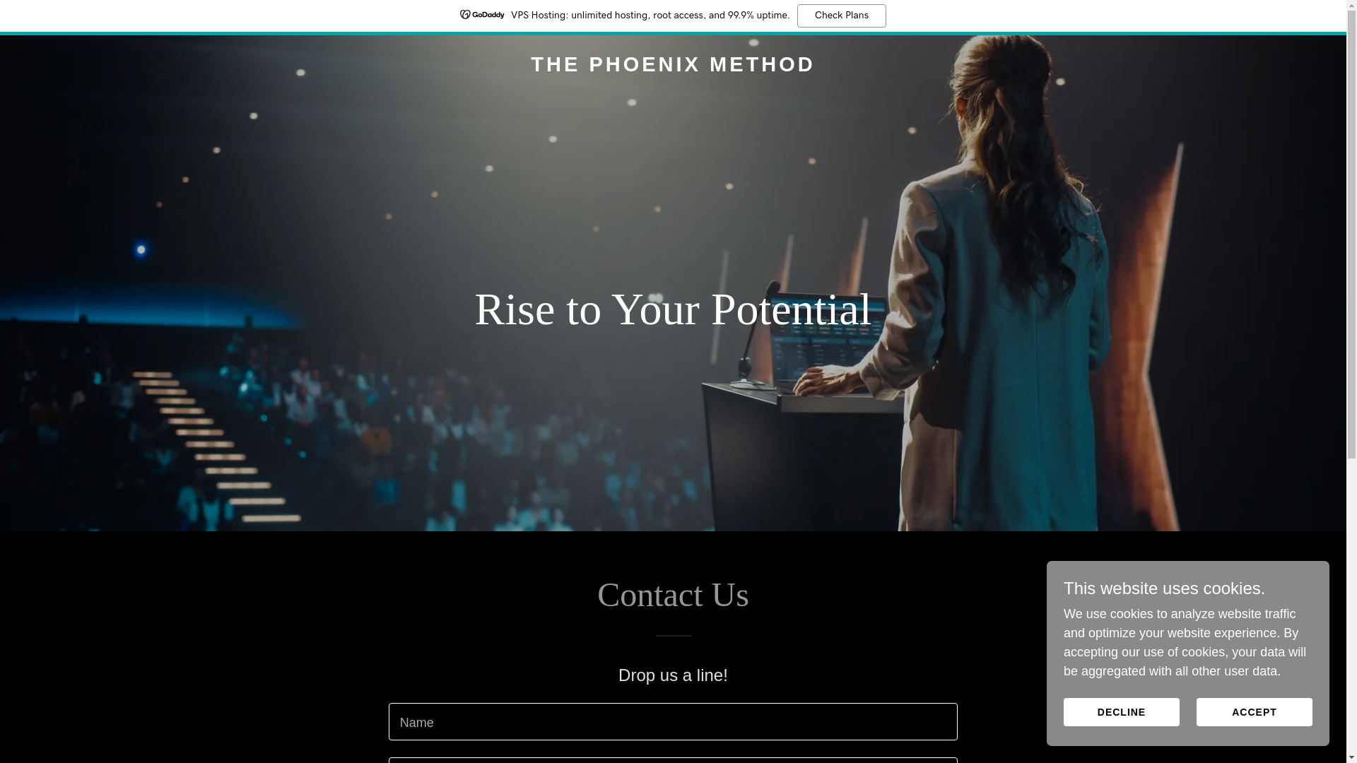 website screenshot of https://thephoenixmethodofficial.com/