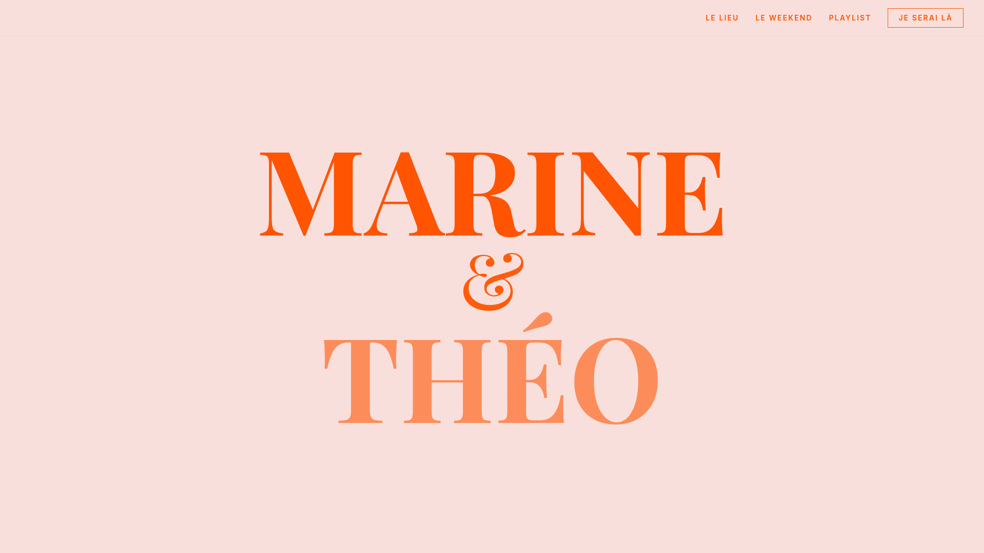 website screenshot of https://pupuceswedding.fr