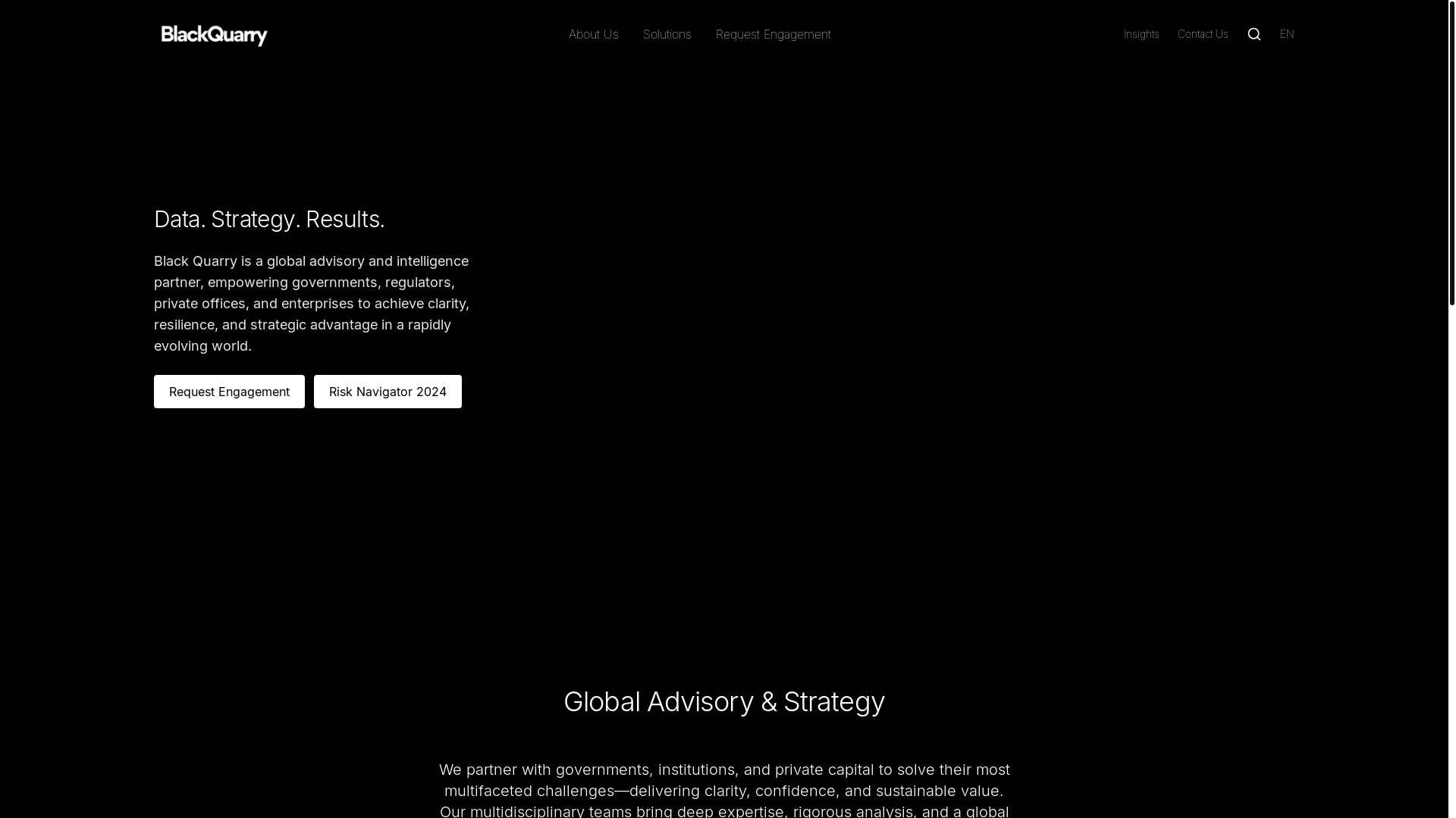 website screenshot of https://blackquarry.org/