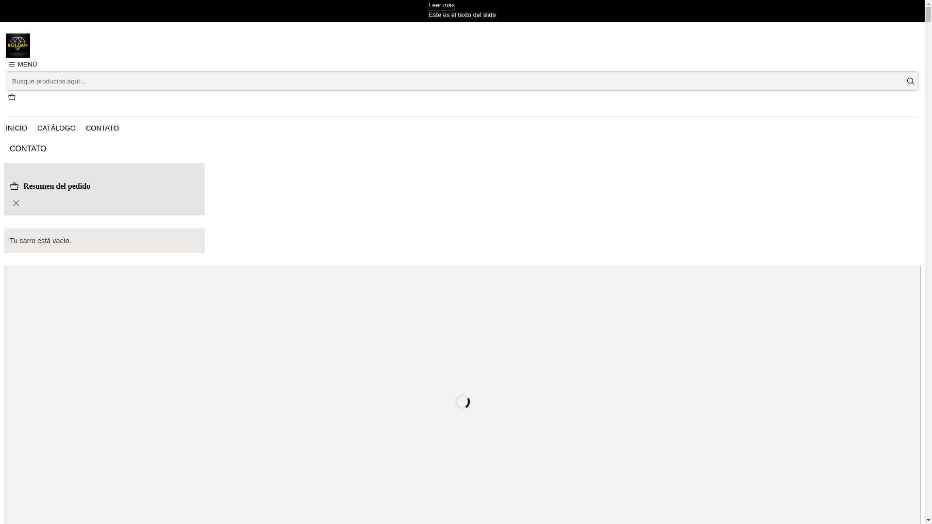 website screenshot of https://roldanjoyas.cl/