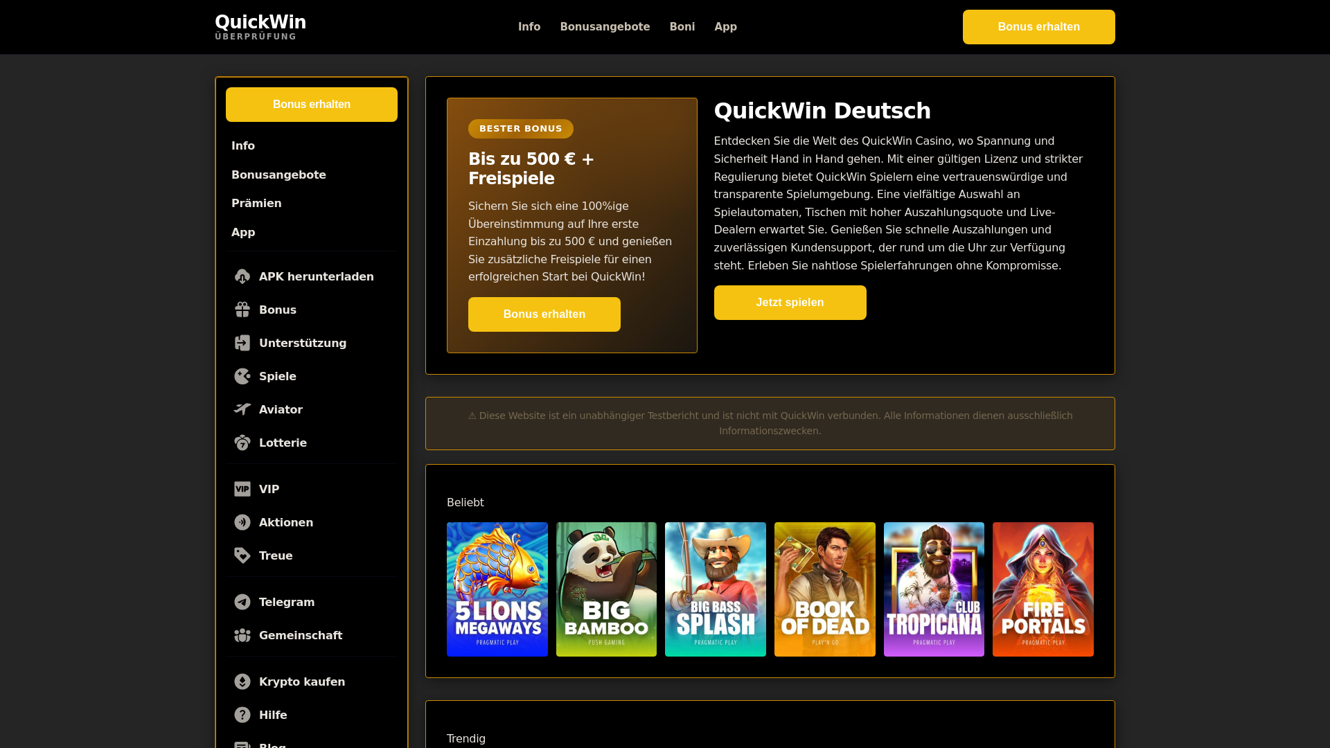 website screenshot of https://quickwindeutsch-com.pages.dev/