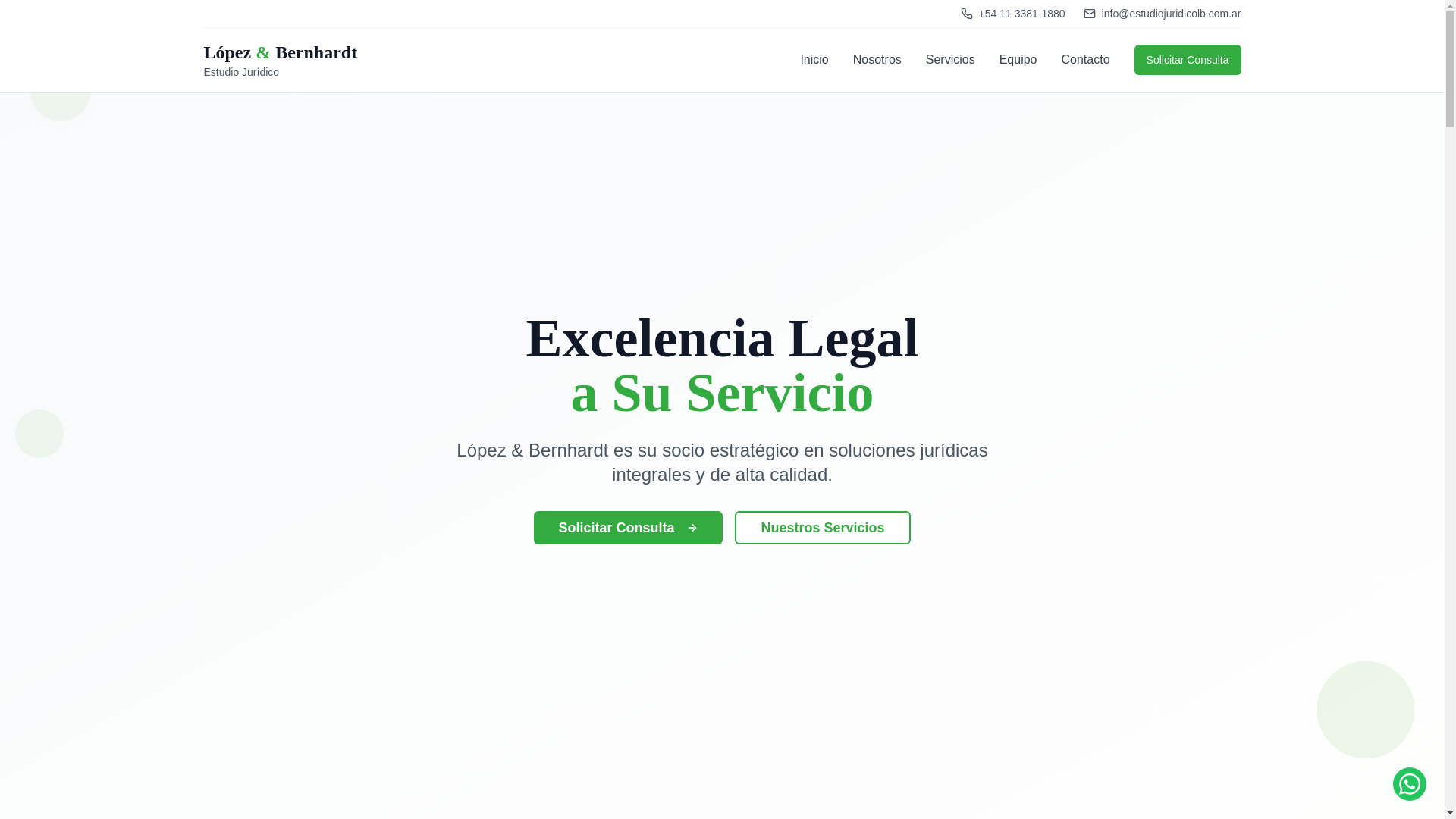 website screenshot of https://estudio-bernhardt.pages.dev/