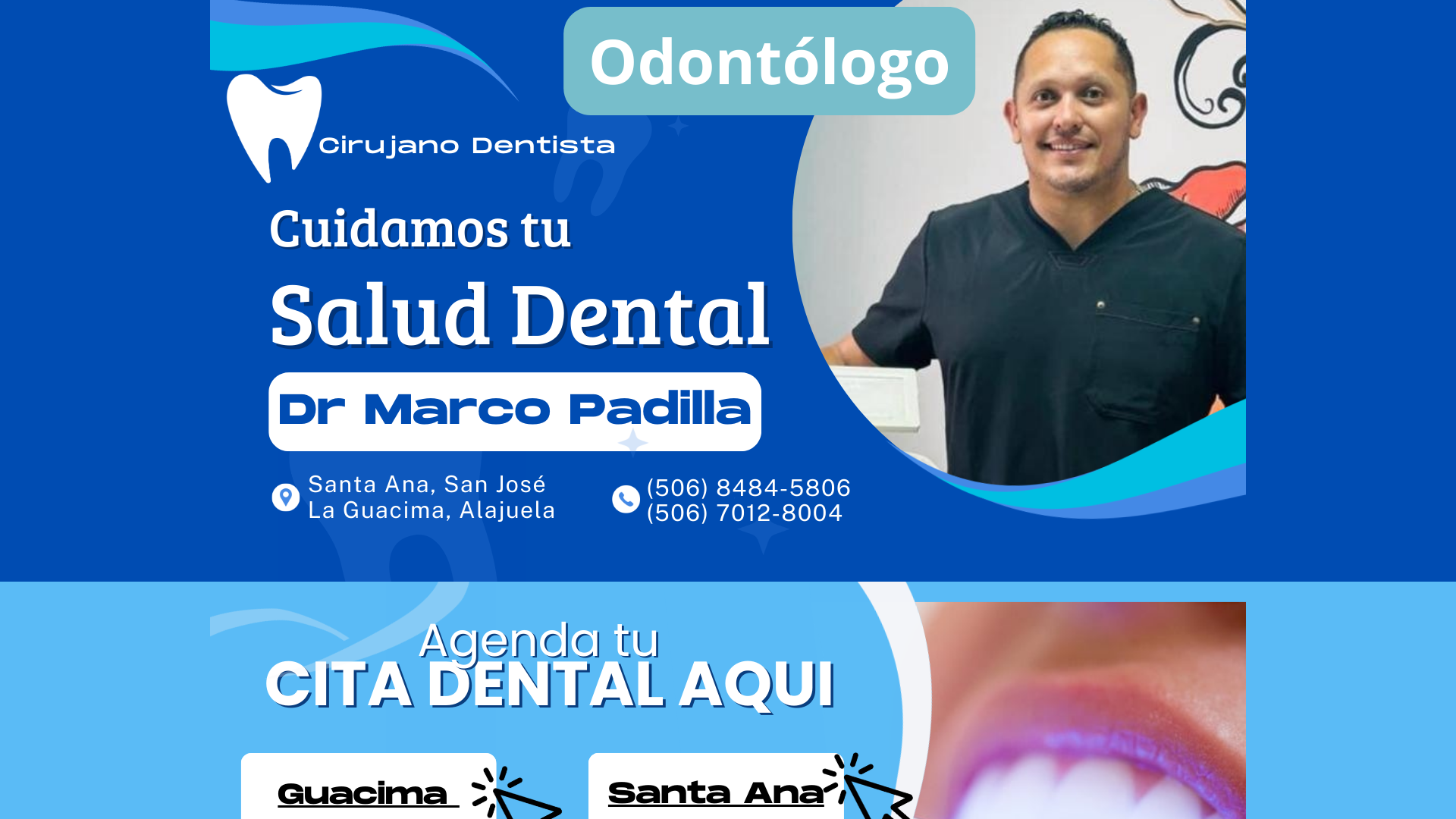 website screenshot of https://doctormarcopadilla.com/