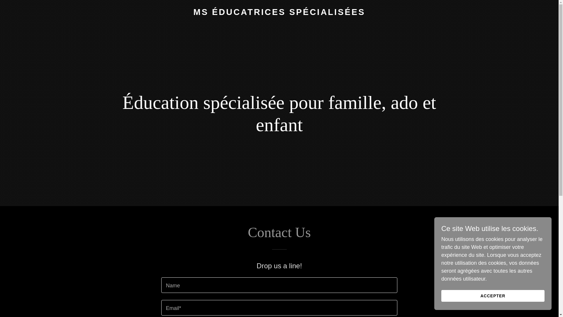 website screenshot of https://xn--msducatricespcialise-c2blg.com/