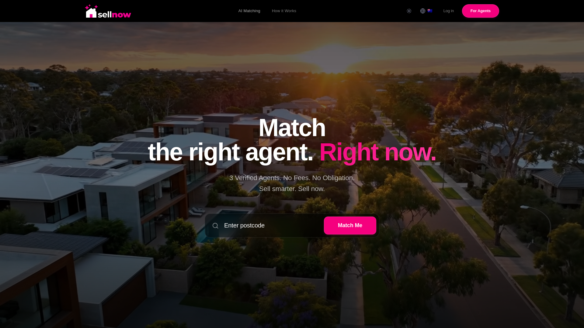 website screenshot of https://sellnowproperty.net