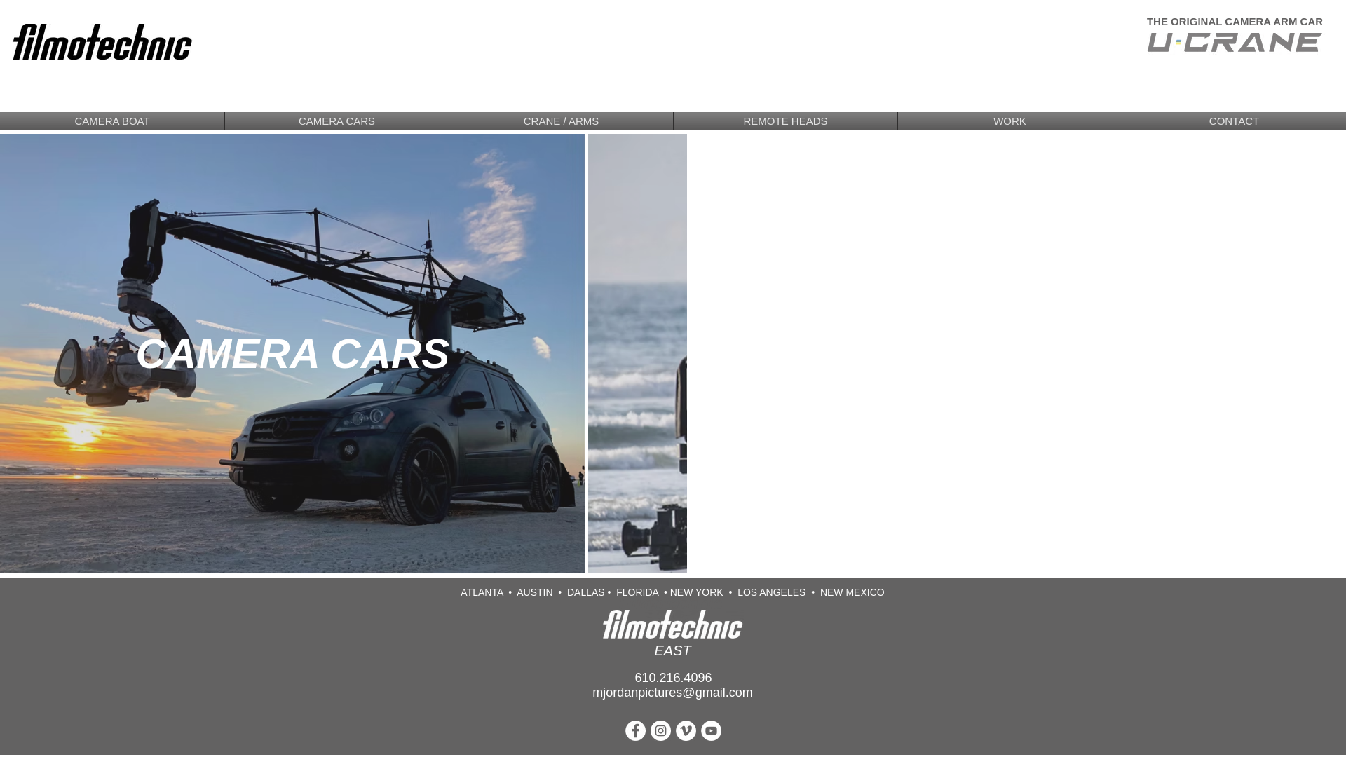 website screenshot of https://filmotechnicarmcar.com/
