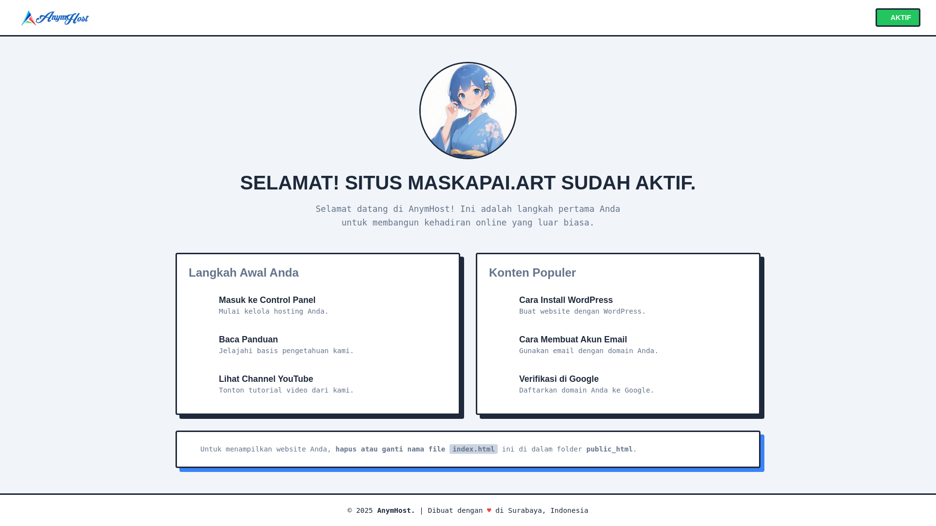website screenshot of https://maskapai.art/