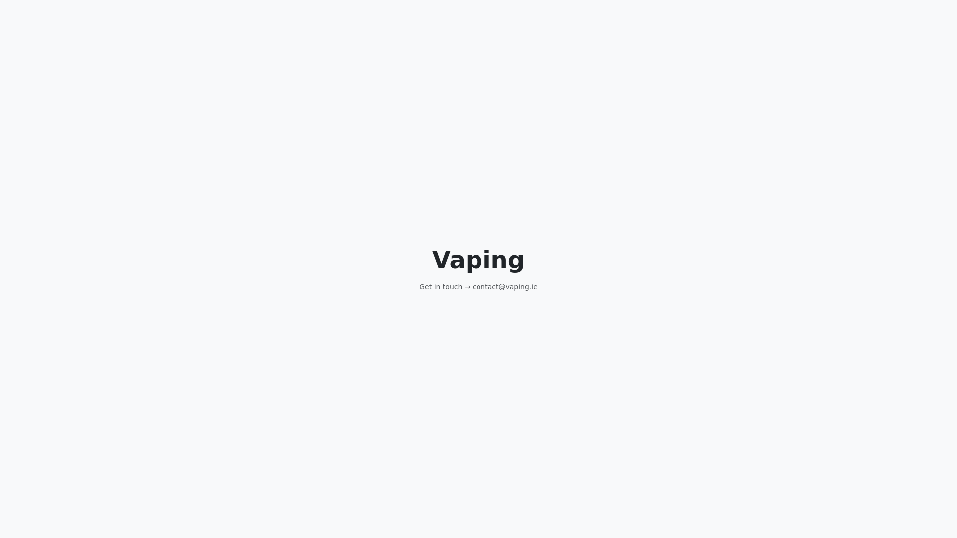 website screenshot of https://vaping-ie.pages.dev/