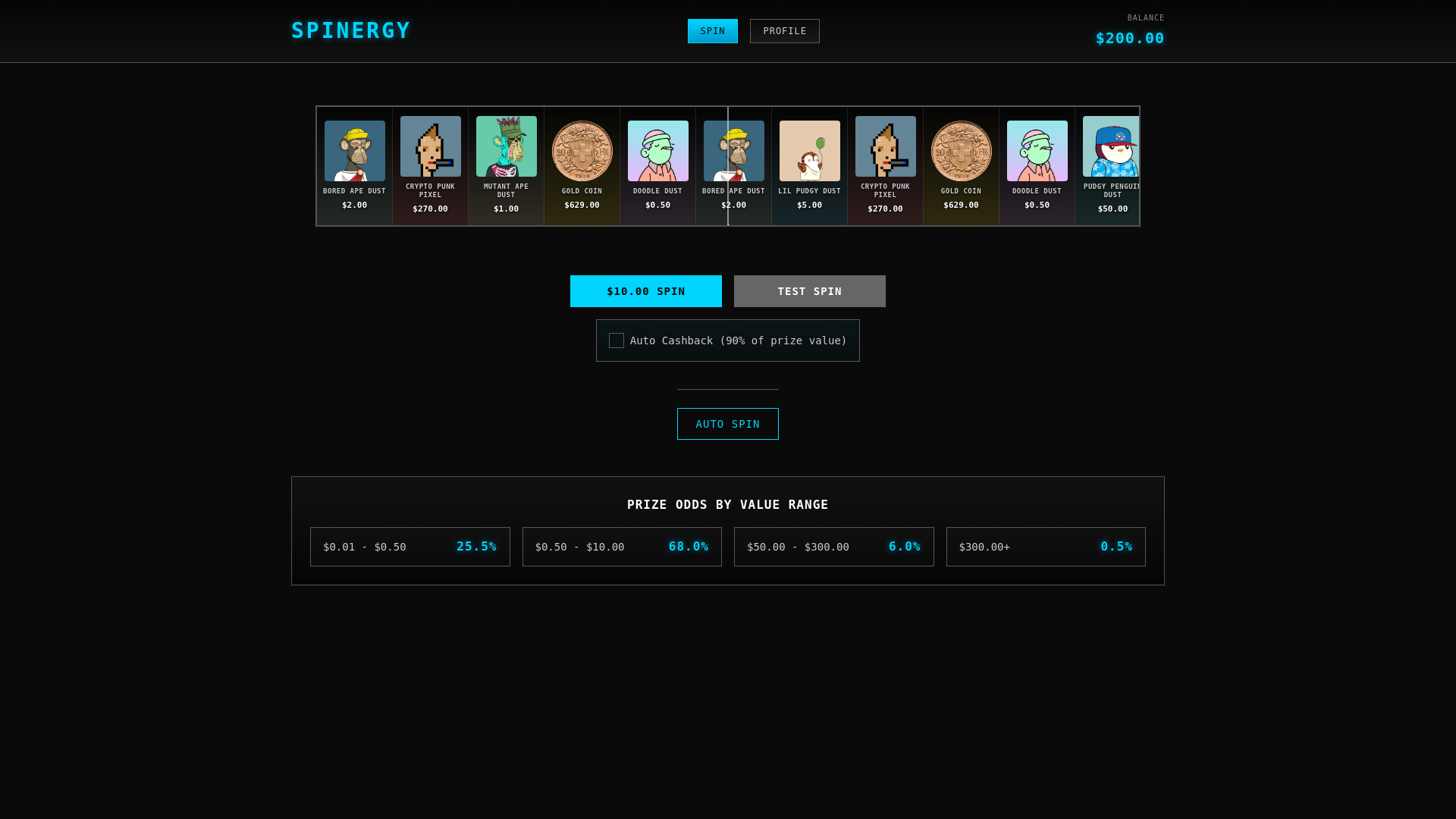 website screenshot of https://gamb-test.pages.dev/