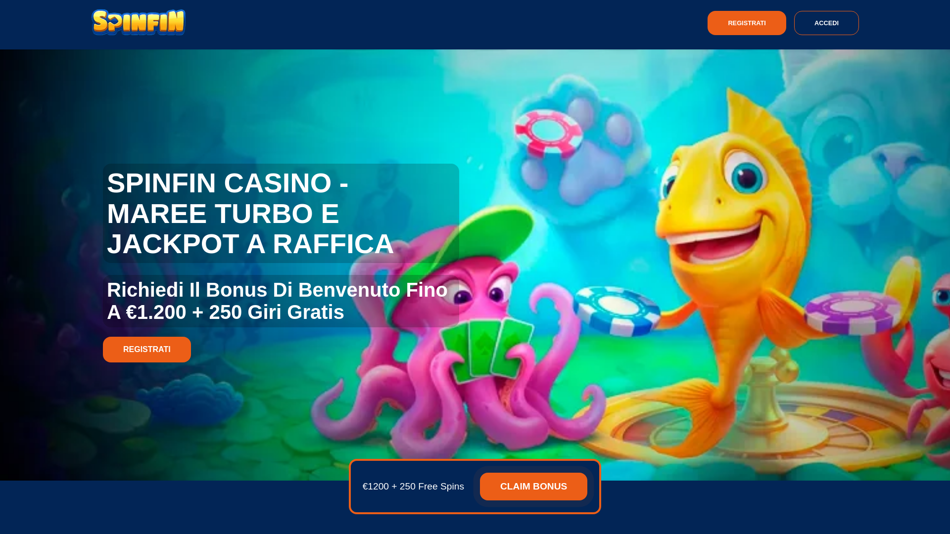 website screenshot of https://spinfincasinos-it.pages.dev/
