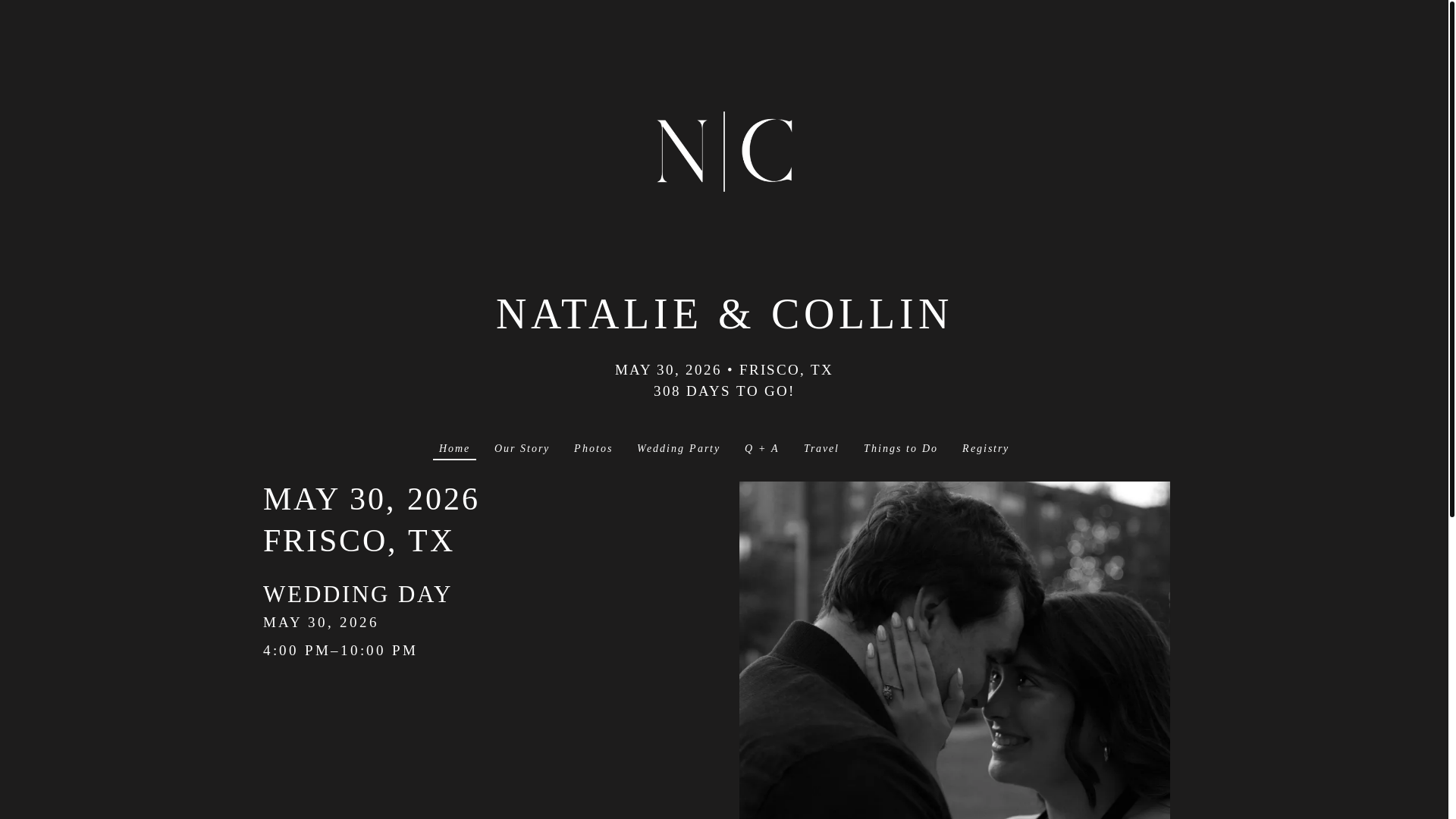 website screenshot of https://reiterwedding.info/