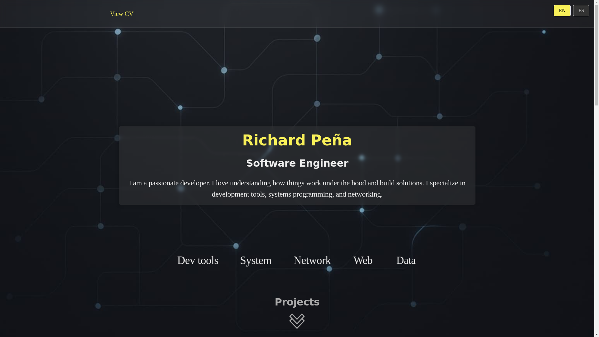 website screenshot of https://richardhapb-page.pages.dev/