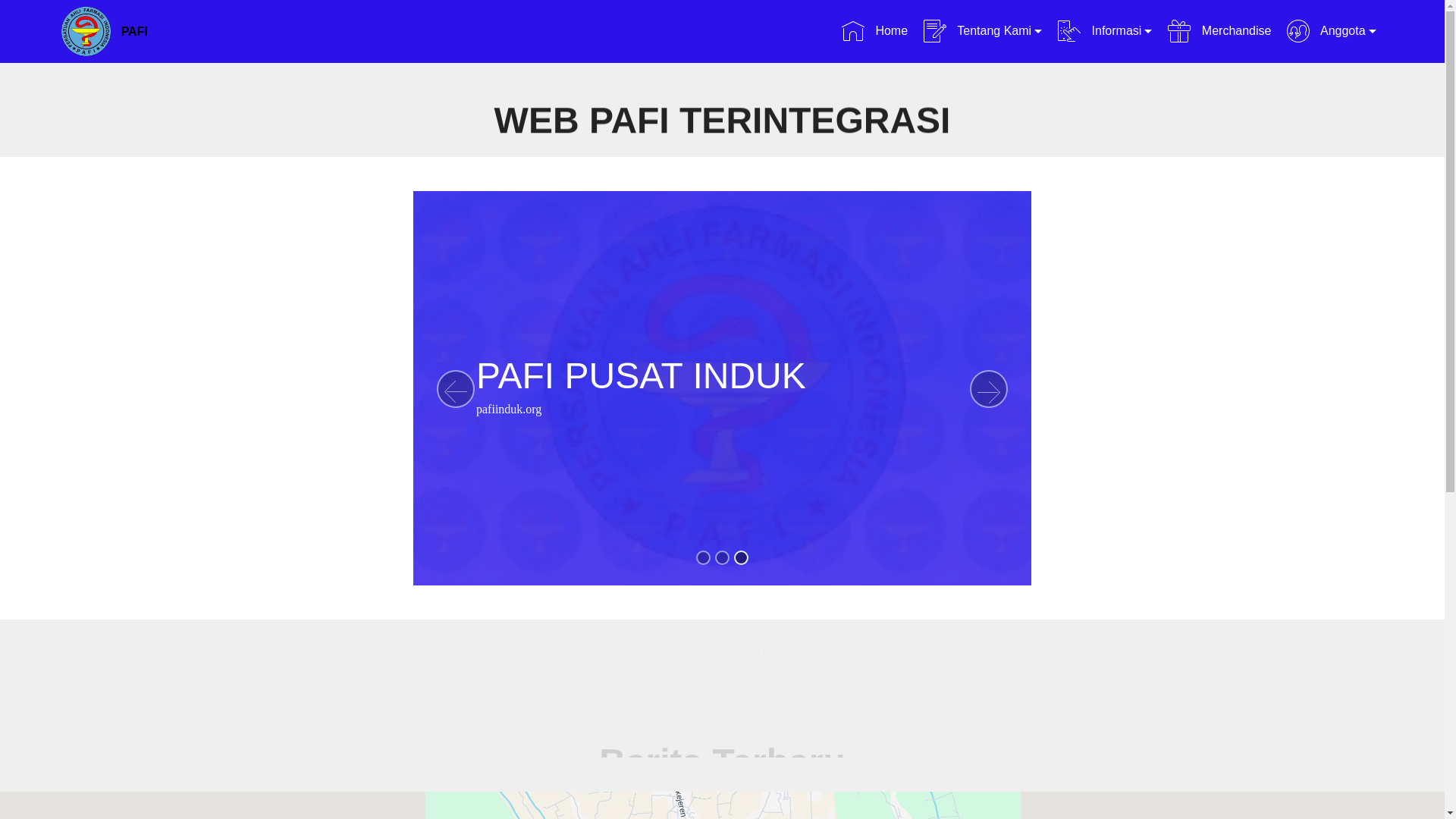 website screenshot of https://pafi-babussalam-org.pages.dev/