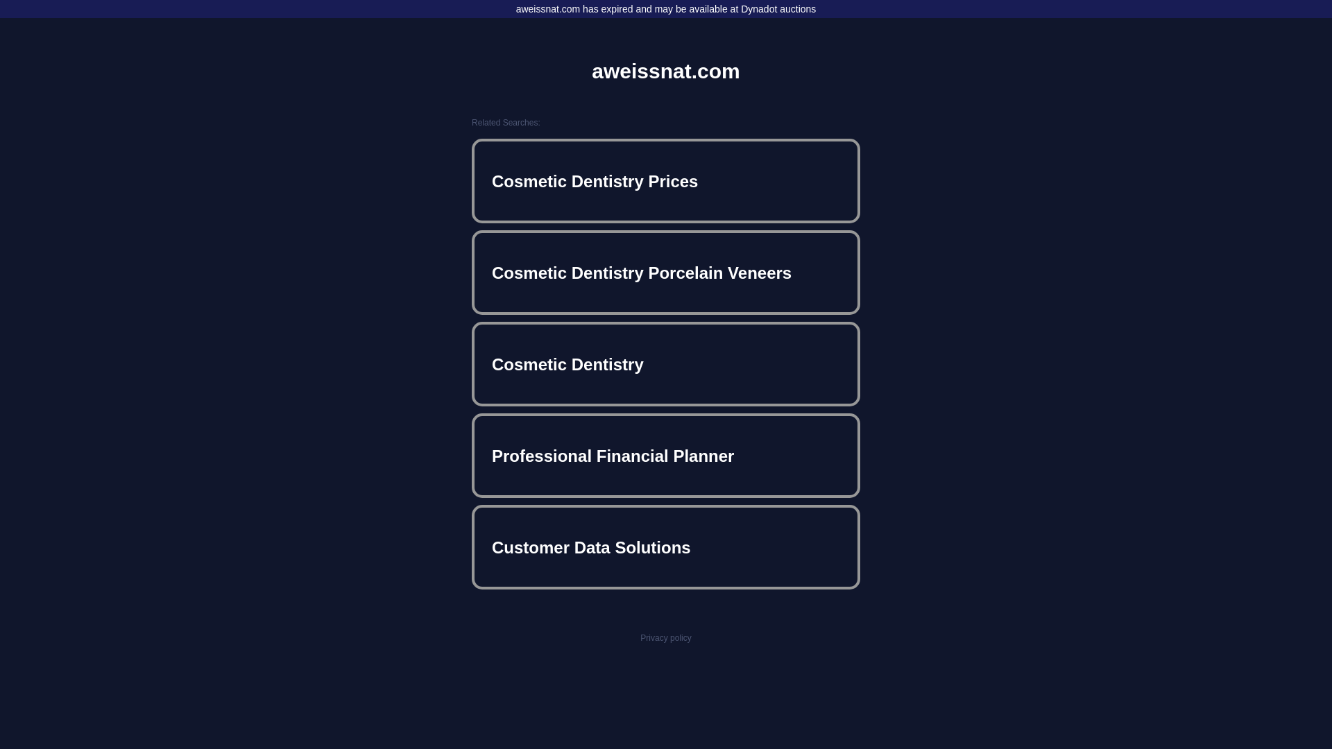 website screenshot of https://zjsrv.aweissnat.com