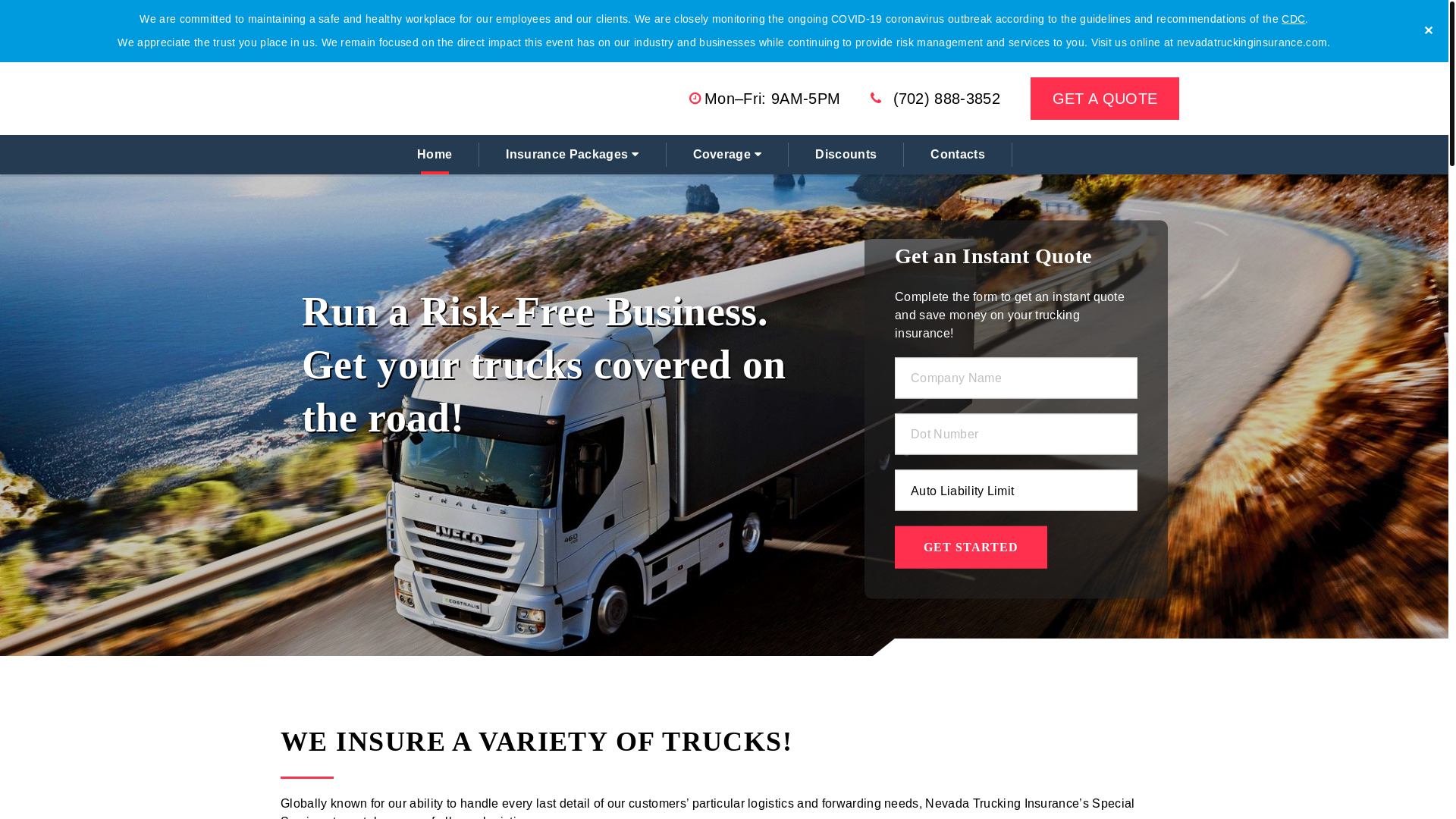 website screenshot of https://nevadatruckinsurance-5lk.pages.dev/