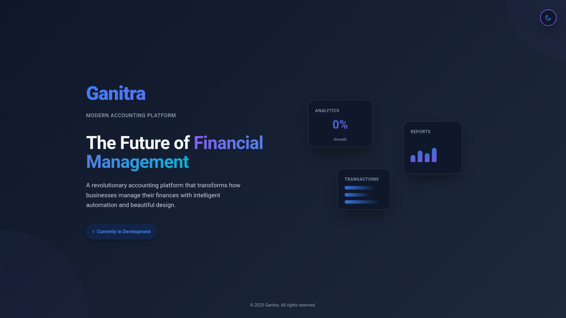 website screenshot of https://ganitra.pages.dev/
