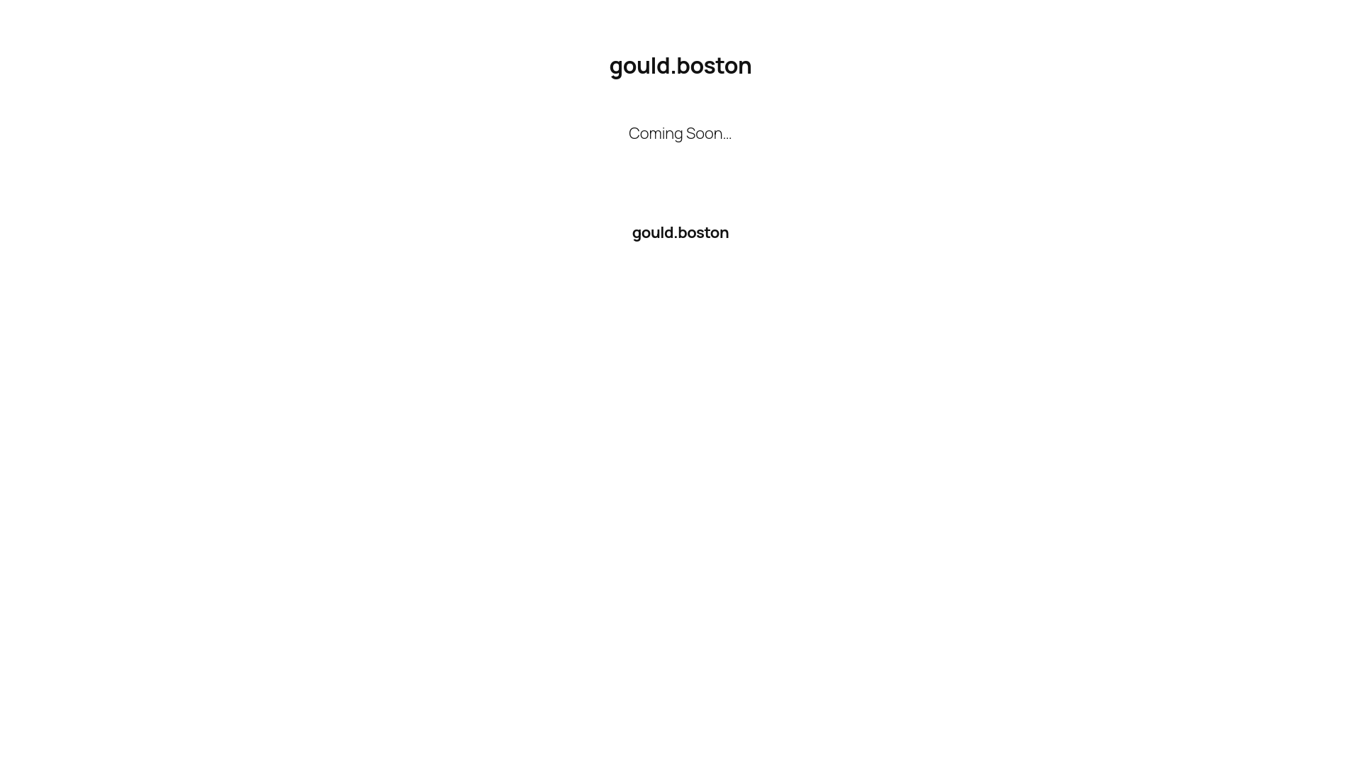 website screenshot of https://gouldboston.pages.dev/