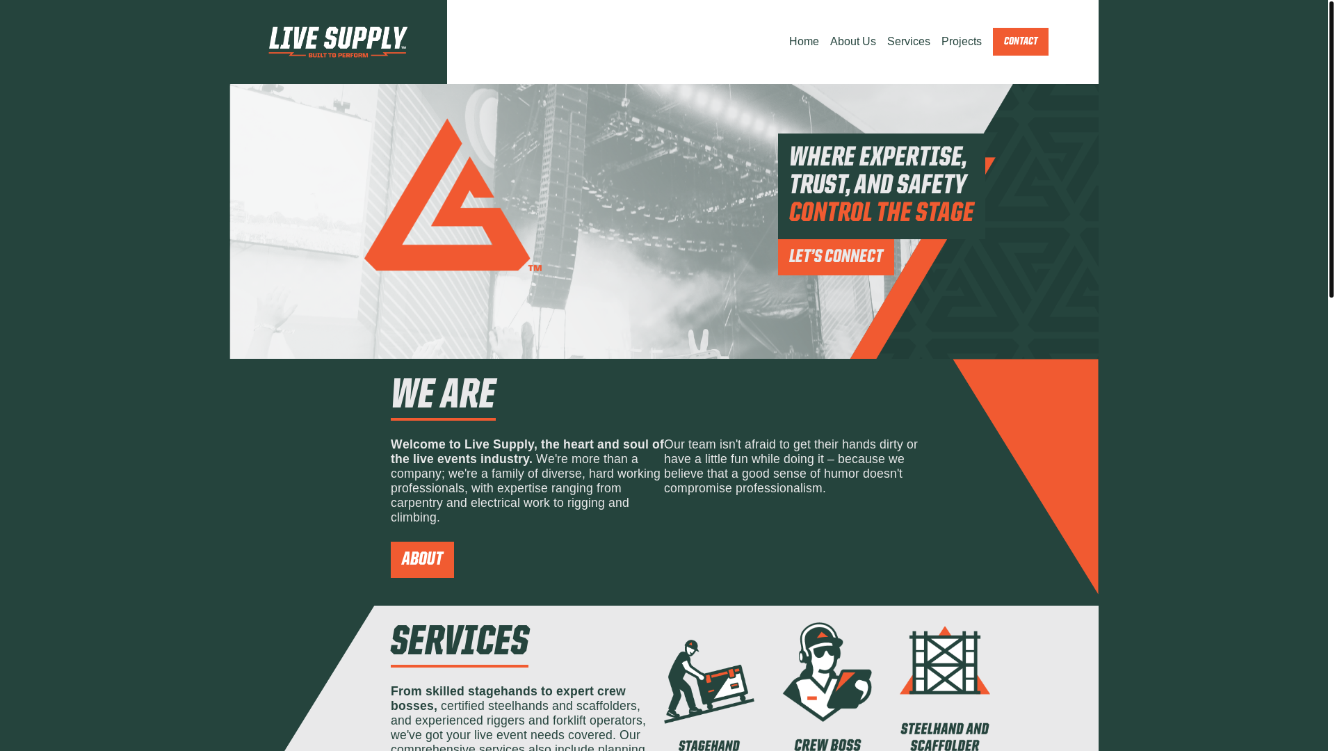 website screenshot of https://onlyhands.no/