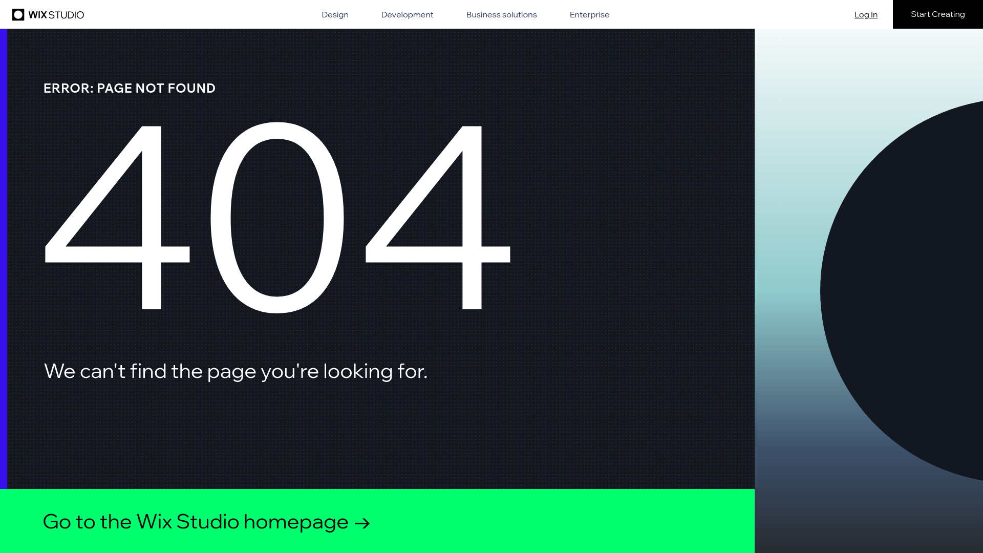 website screenshot of https://apps-bridge.wixstudio.com