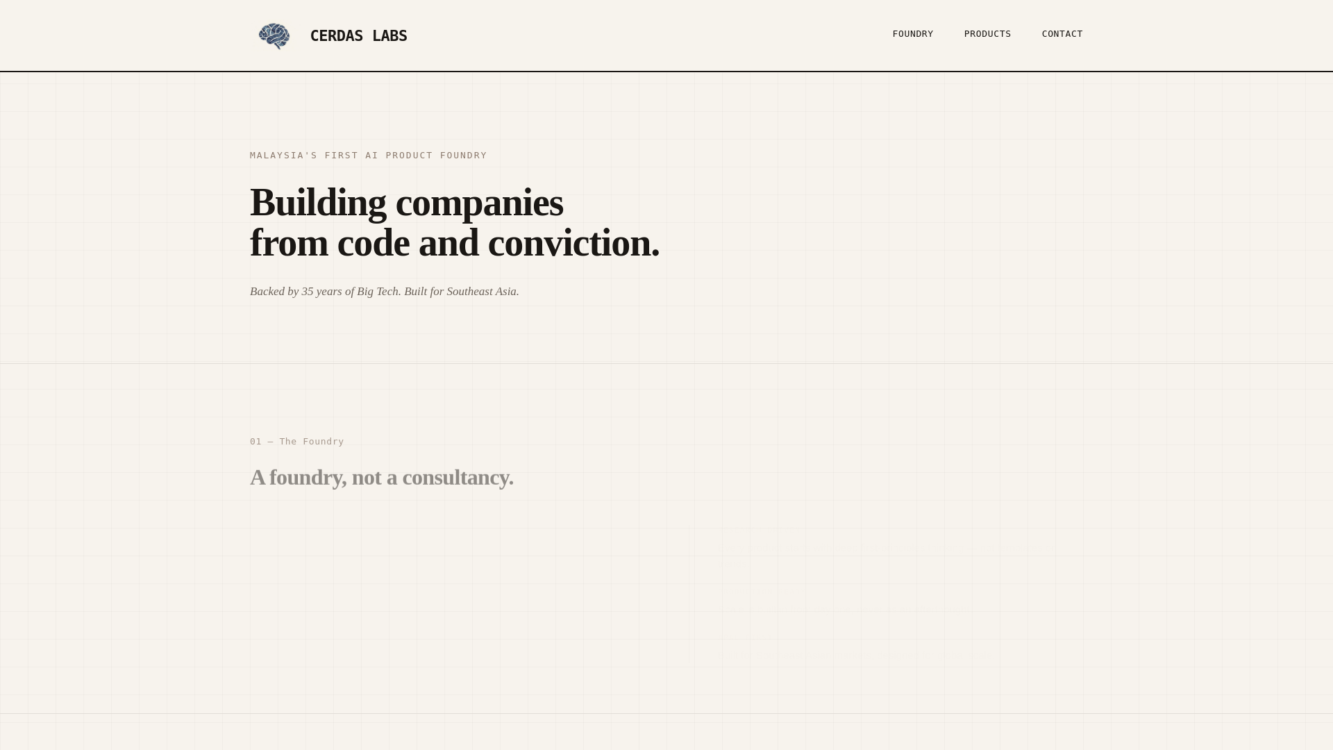 website screenshot of https://cerdas-website.pages.dev/