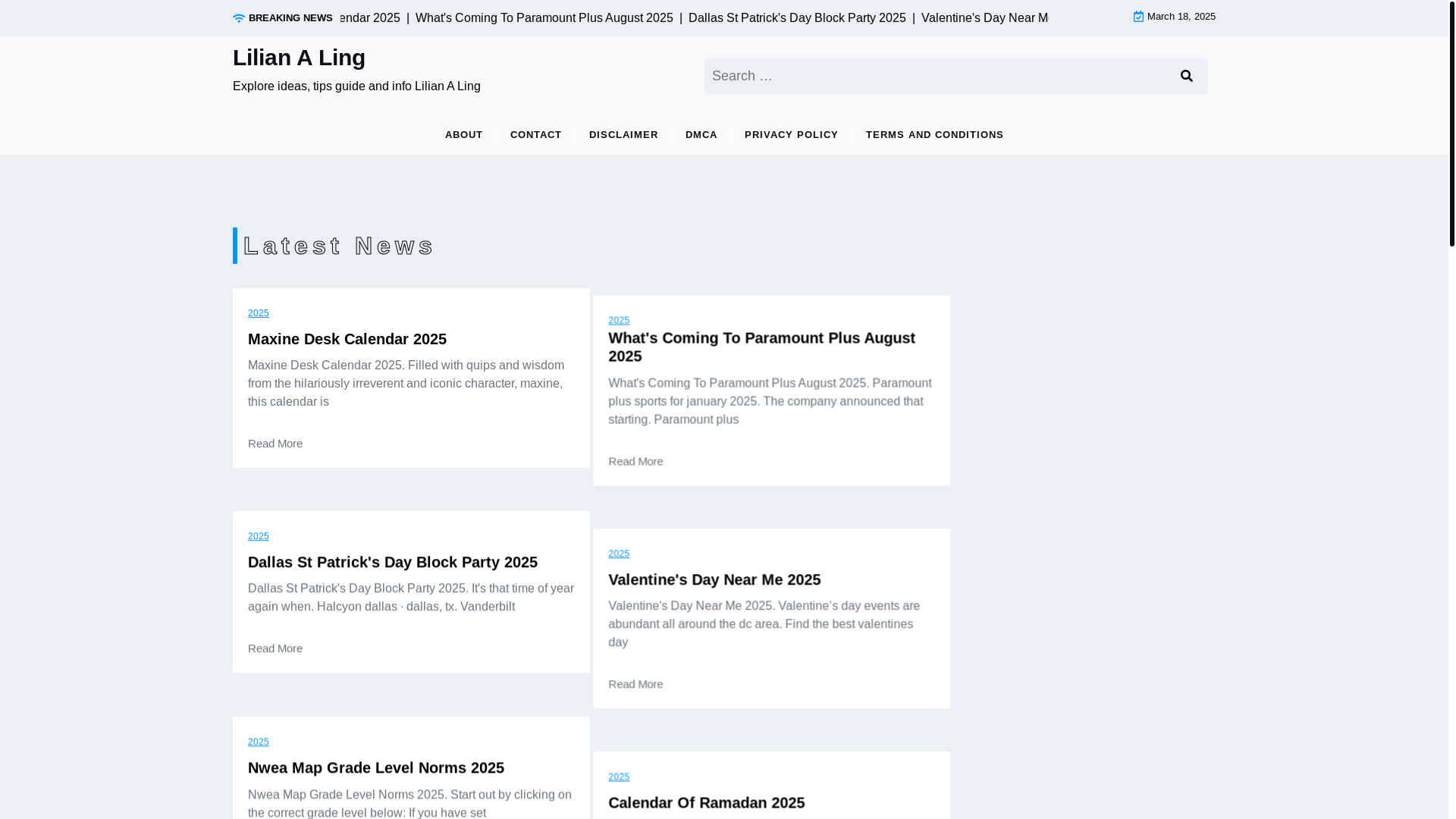 website screenshot of https://lilianaling.pages.dev/