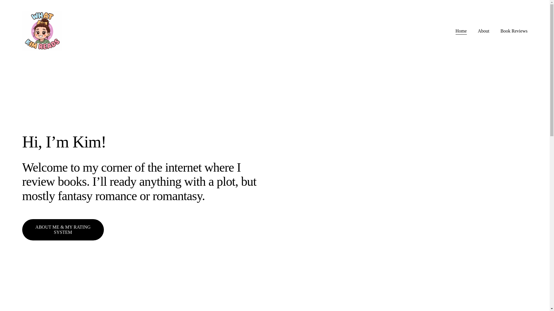 website screenshot of https://whatkimreads.com/