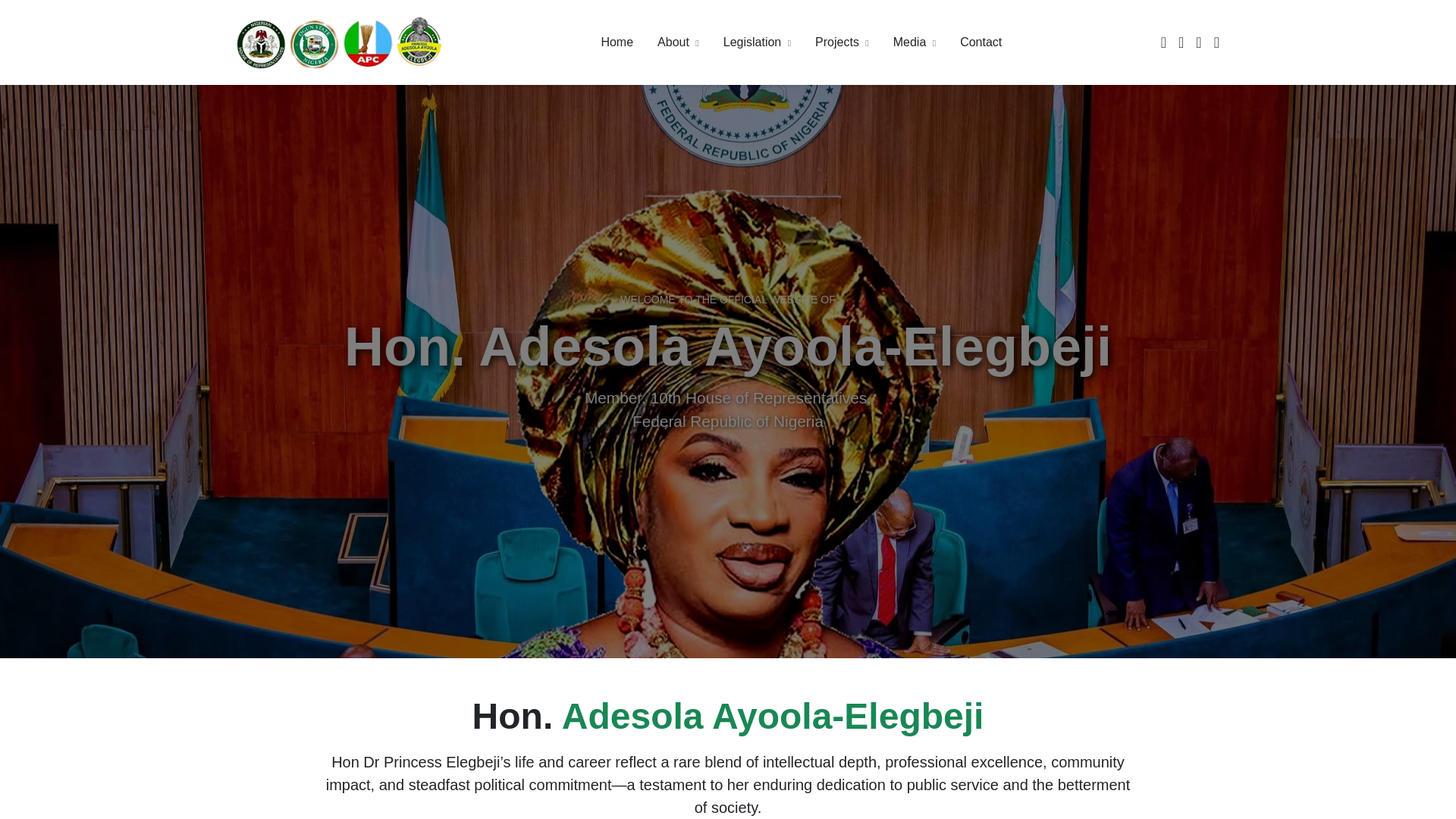 website screenshot of https://dradesolaelegbeji.com/