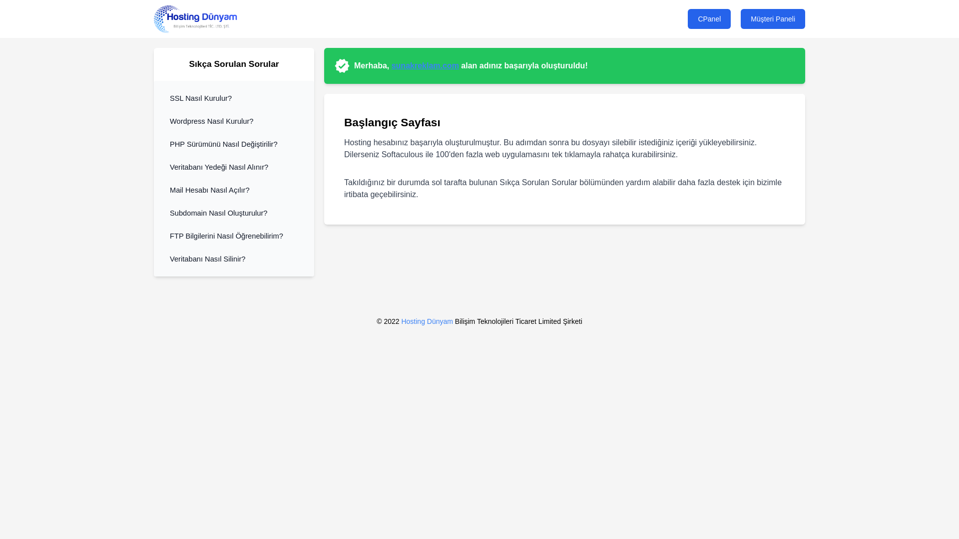 website screenshot of https://sunakreklam.com/