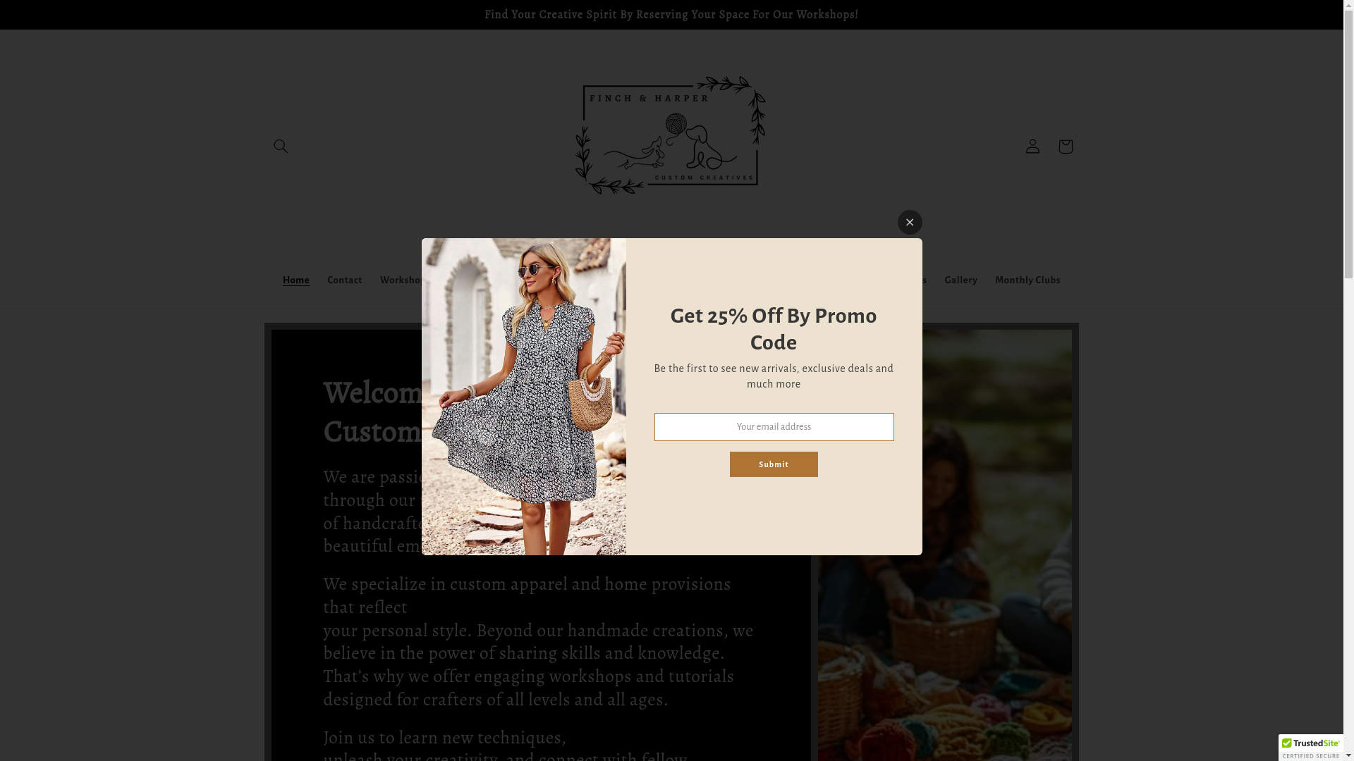 website screenshot of https://finchandharper.net/