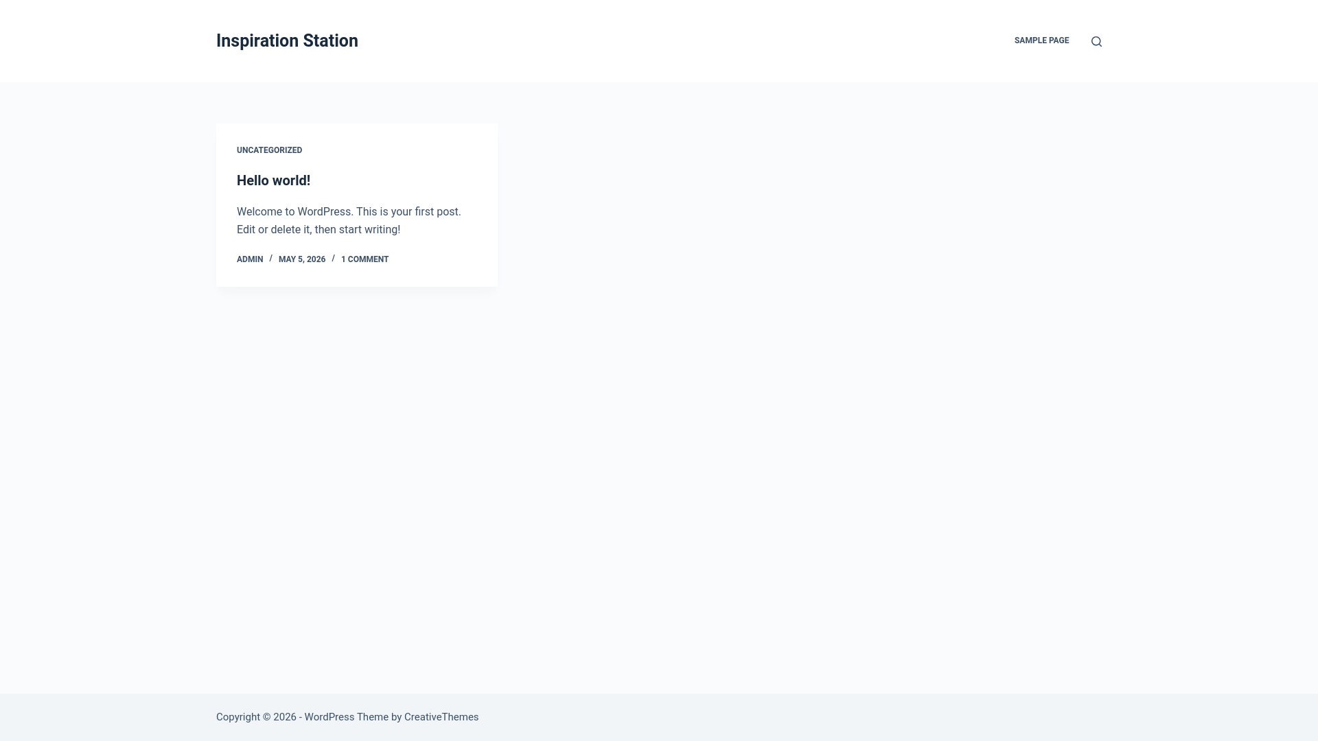 website screenshot of https://sunlensreport.com/