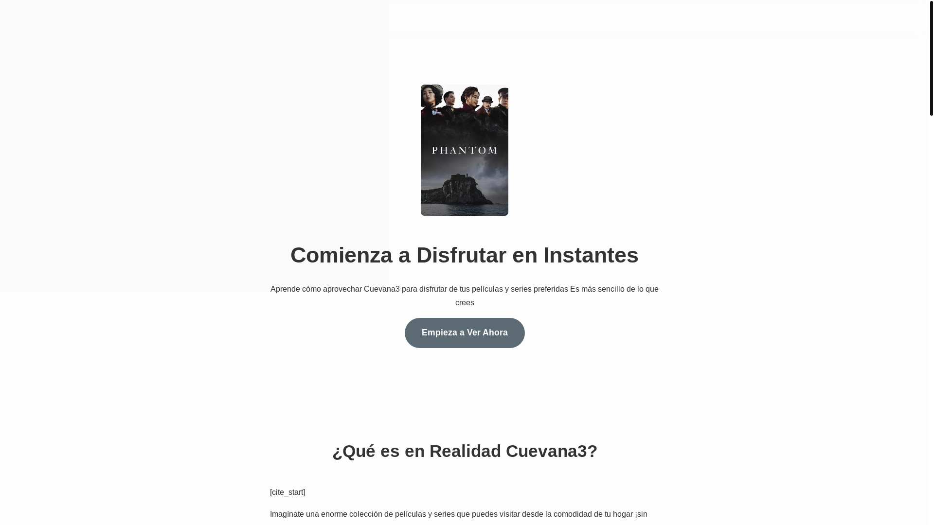 website screenshot of https://cuevana3-86h6.pages.dev/