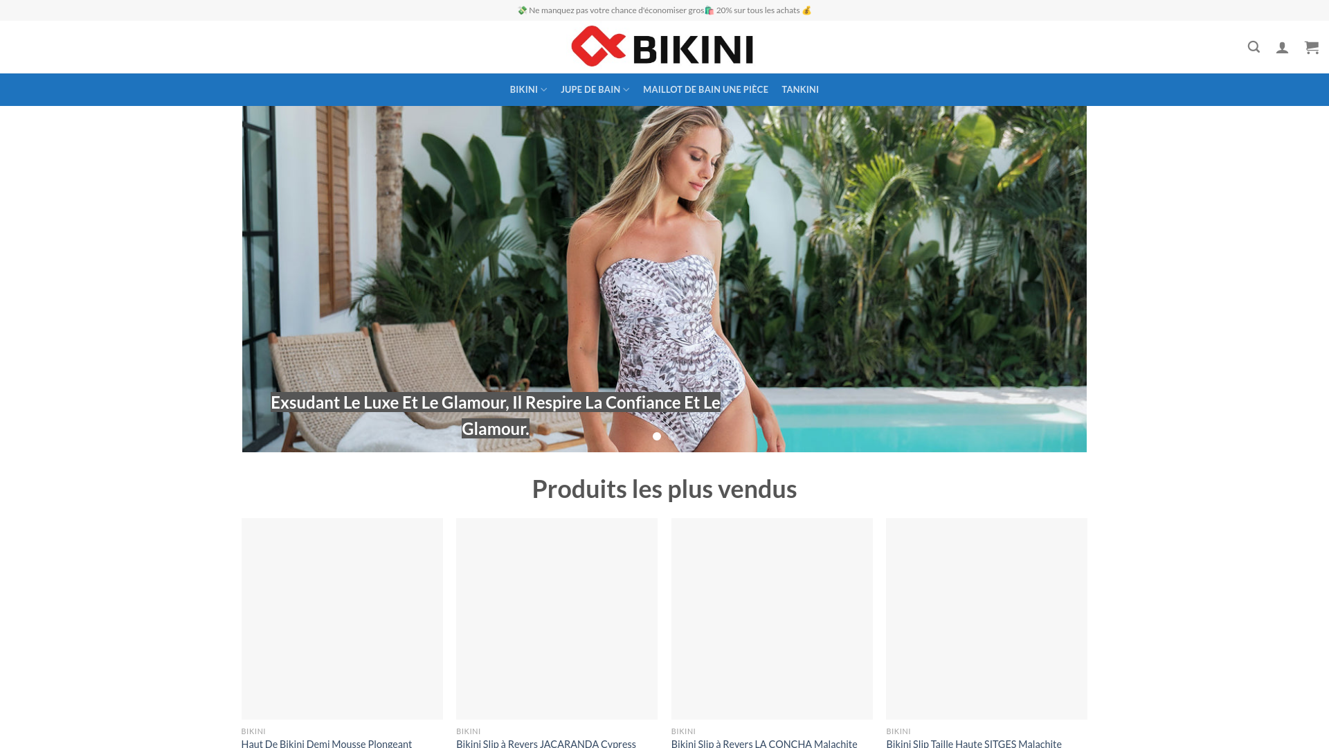 website screenshot of http://unmaillotfrance.com/