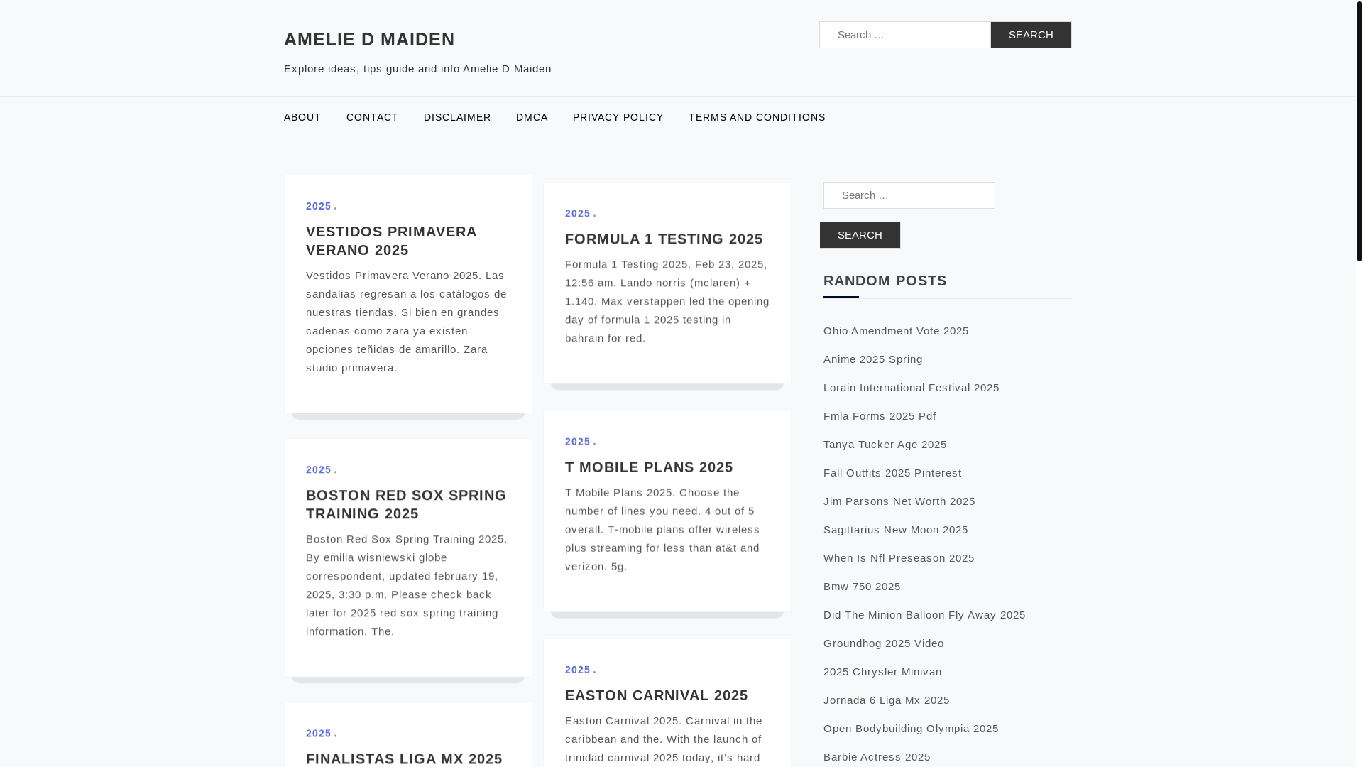 website screenshot of https://ameliedmaiden.pages.dev/