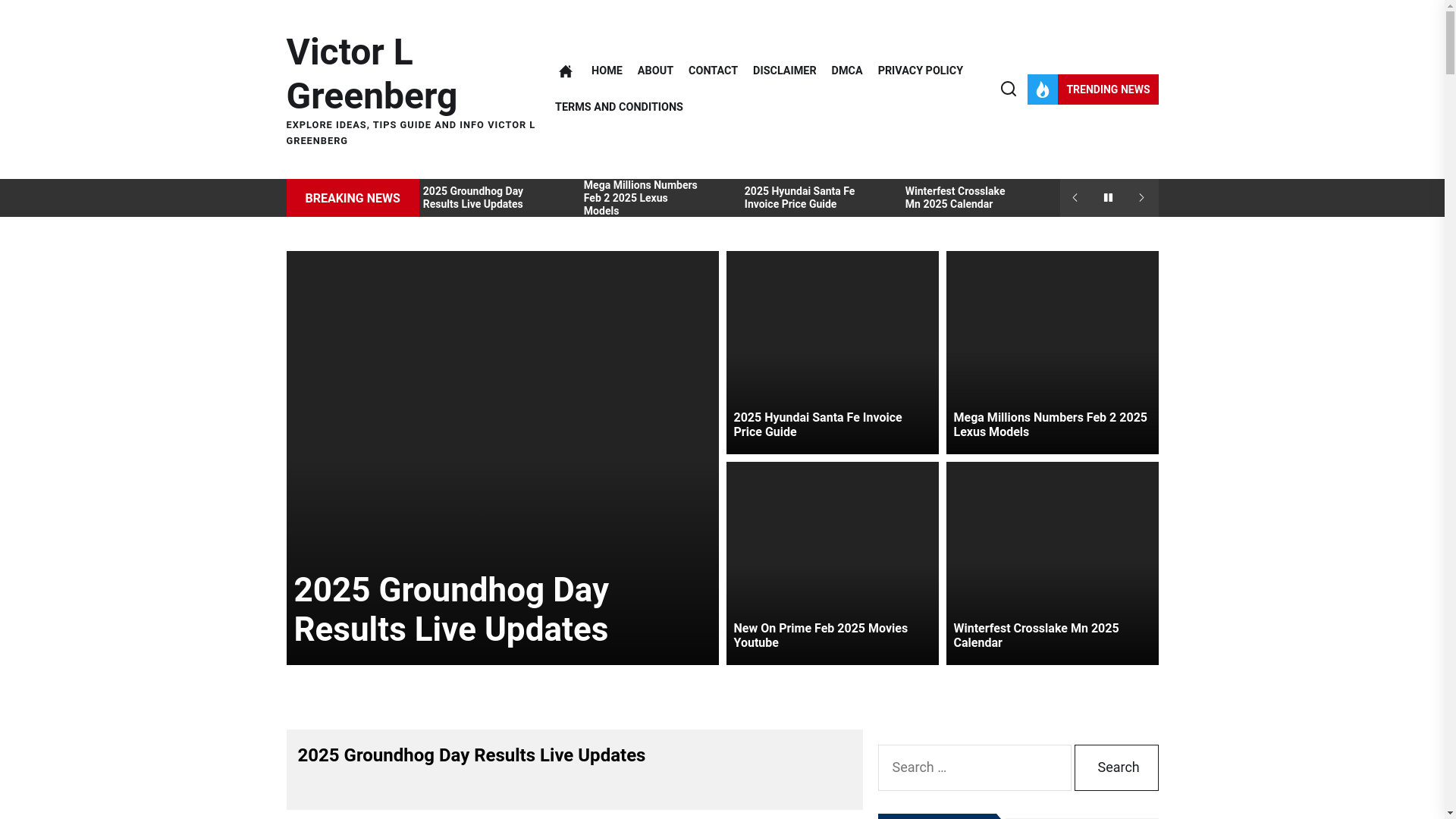 website screenshot of https://victorlgreenbergc.pages.dev/