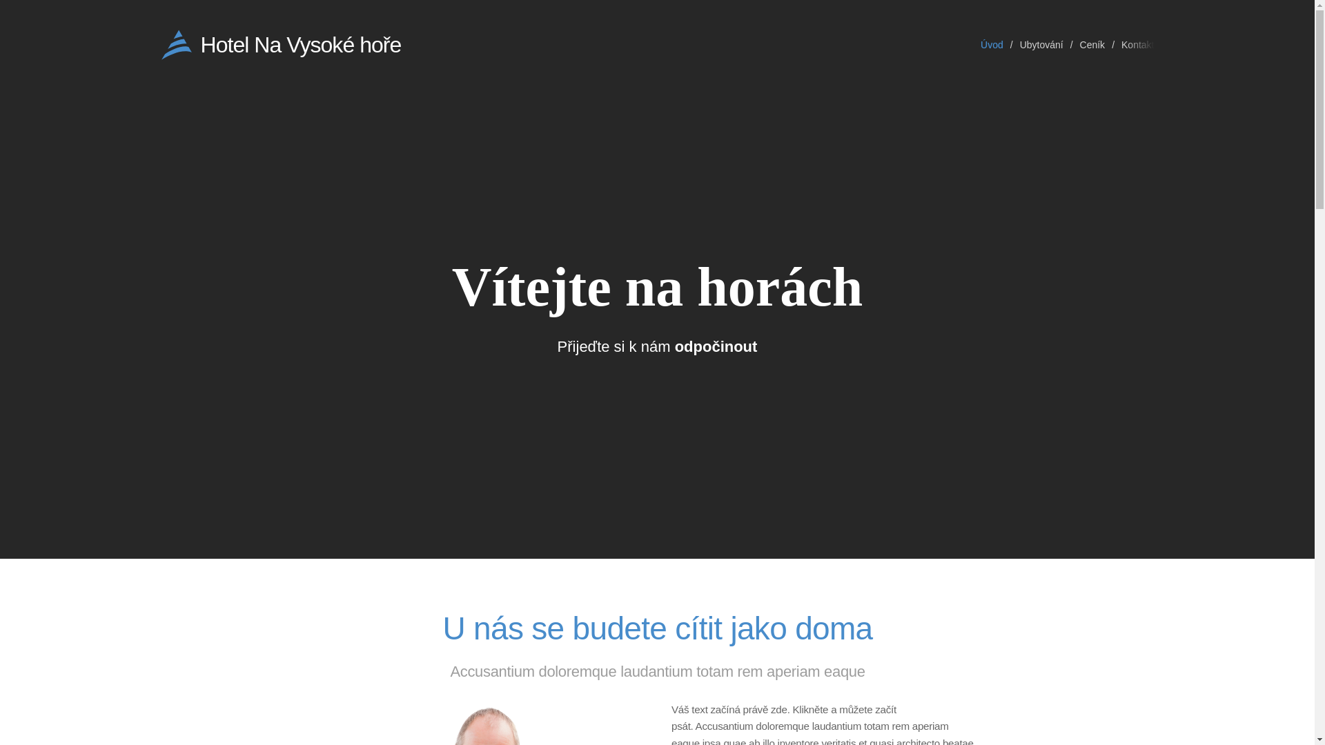 website screenshot of https://penzion-na-navsi.cz/