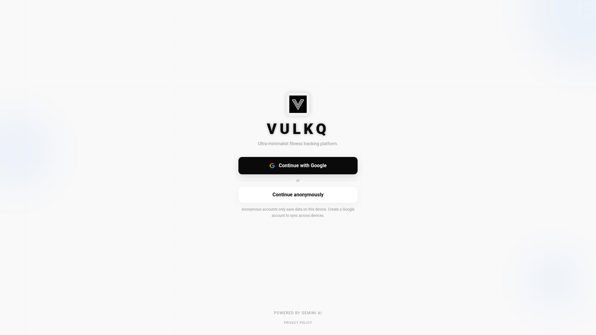website screenshot of https://vulkq.com/