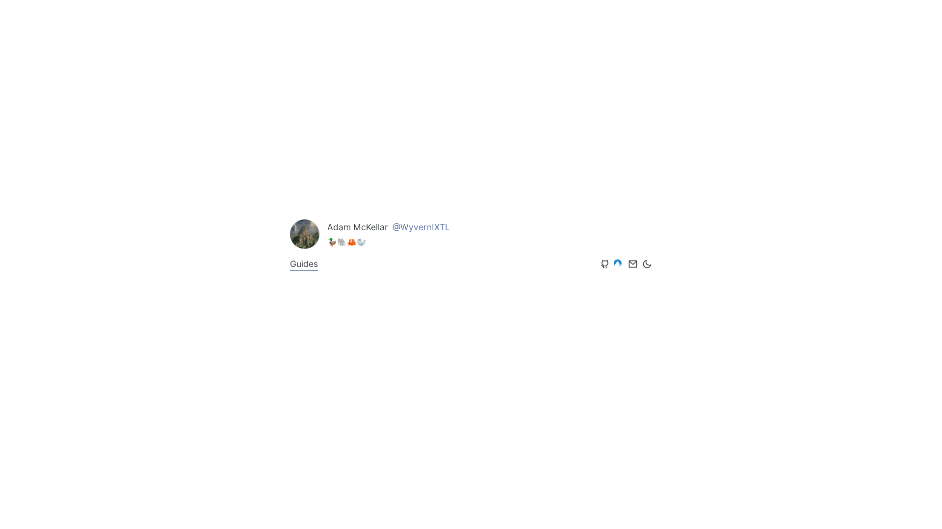 website screenshot of https://my-blog-guide-website.pages.dev/