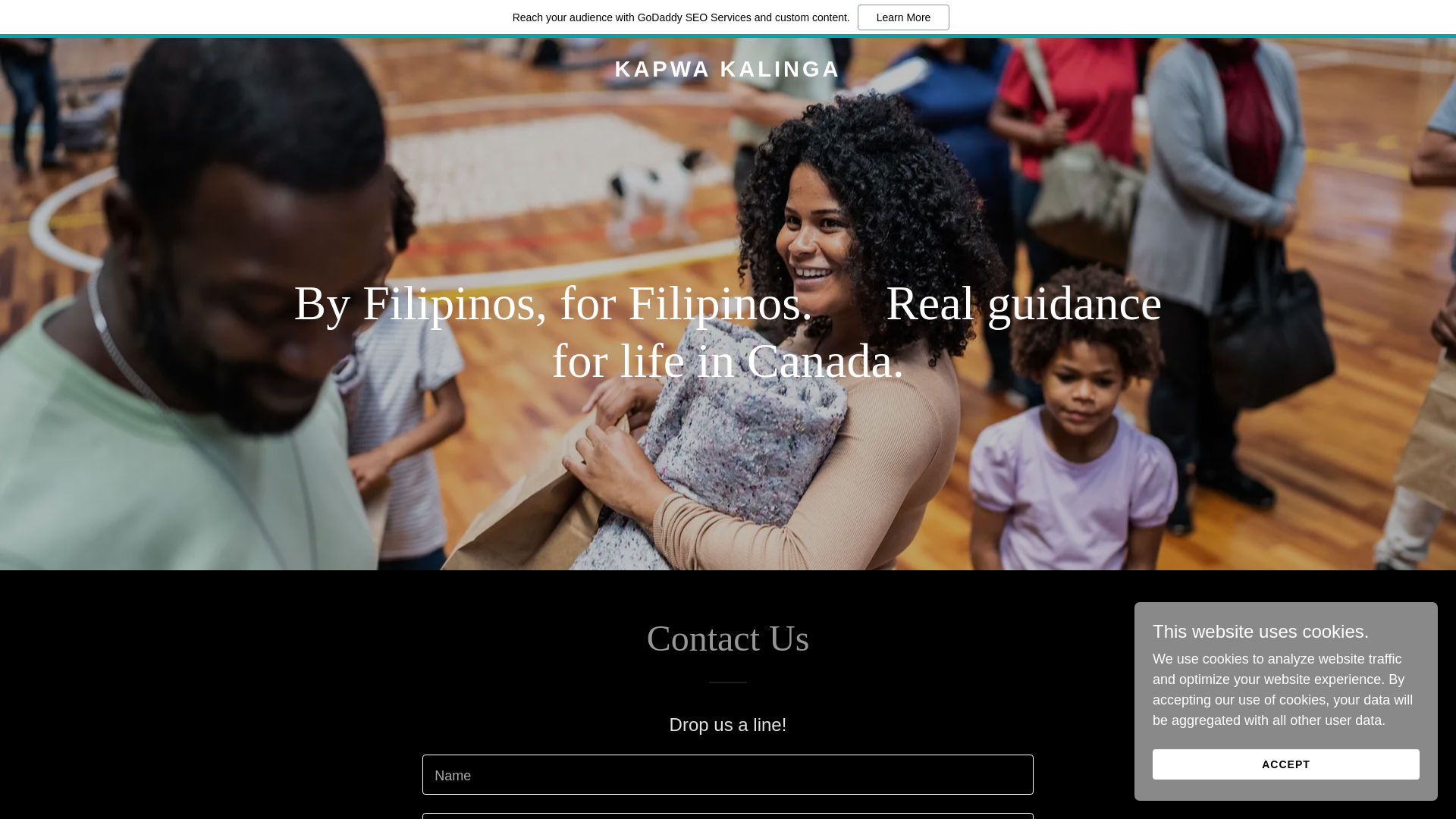 website screenshot of https://kapwakalinga.com/