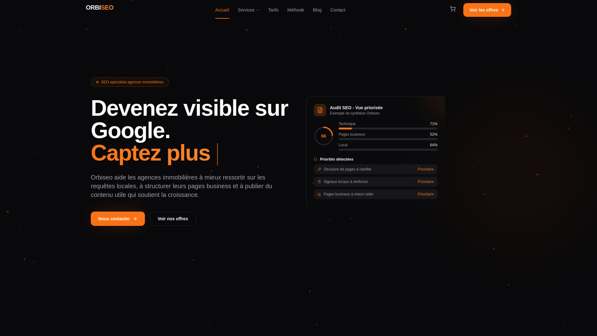 website screenshot of https://rankforge.eu/