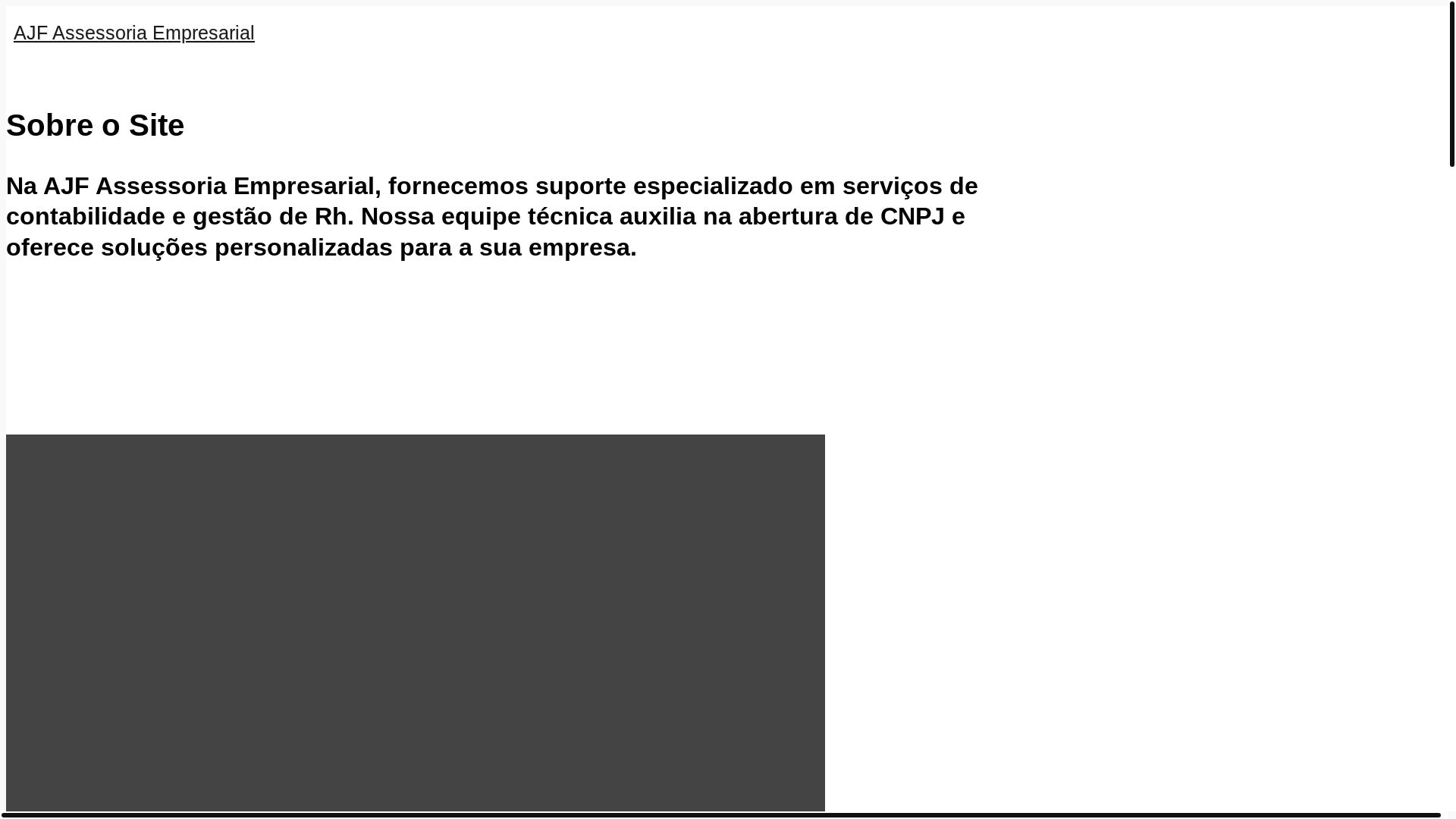 website screenshot of https://ajfassessoriaempresarial.com/