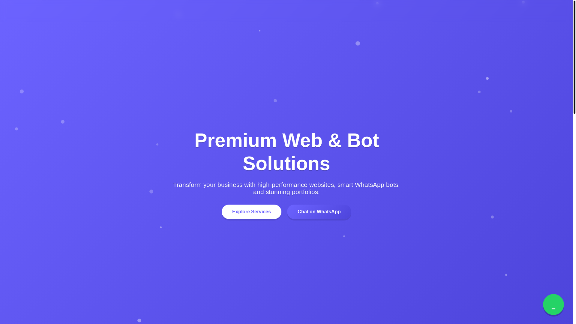 website screenshot of https://phantomdevworks.me/