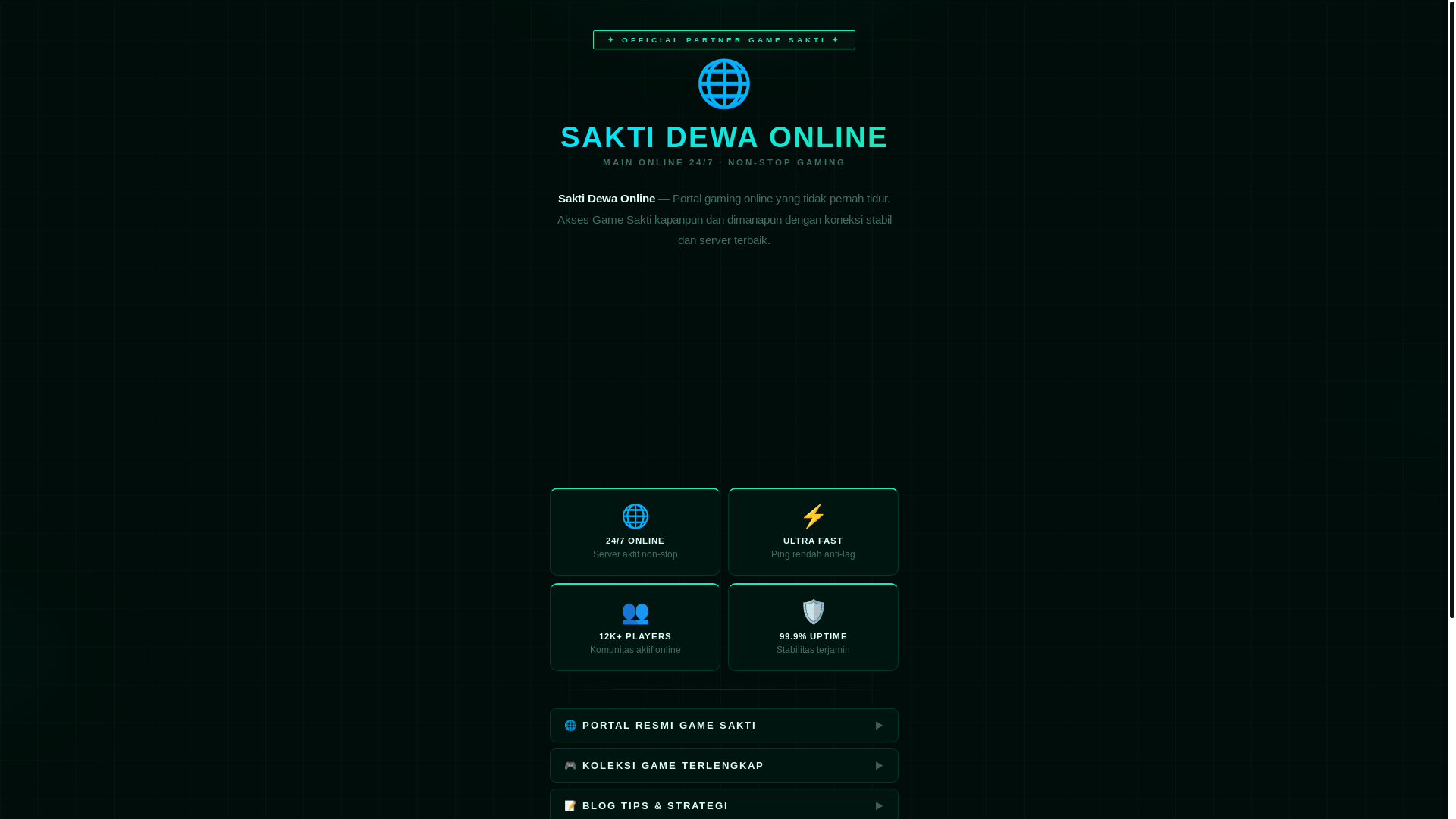 website screenshot of https://saktidewaonline.pages.dev/