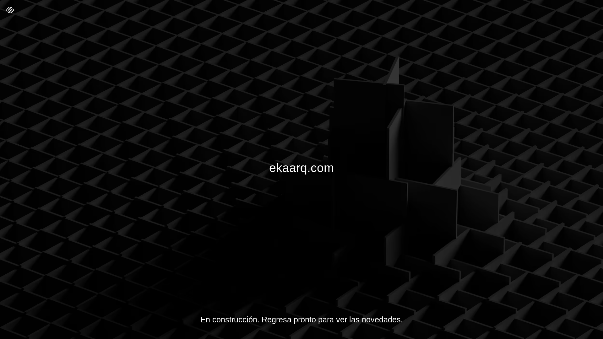 website screenshot of https://ekaarq.com/