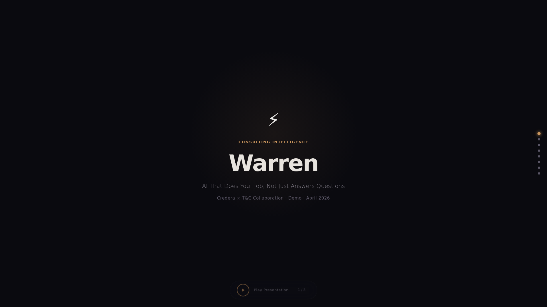 website screenshot of https://warren-credera-demo.pages.dev/
