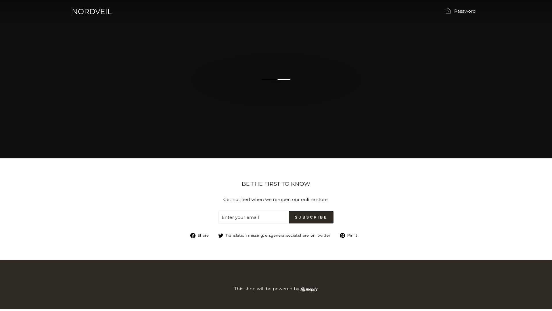 website screenshot of https://nordveilclo.com/
