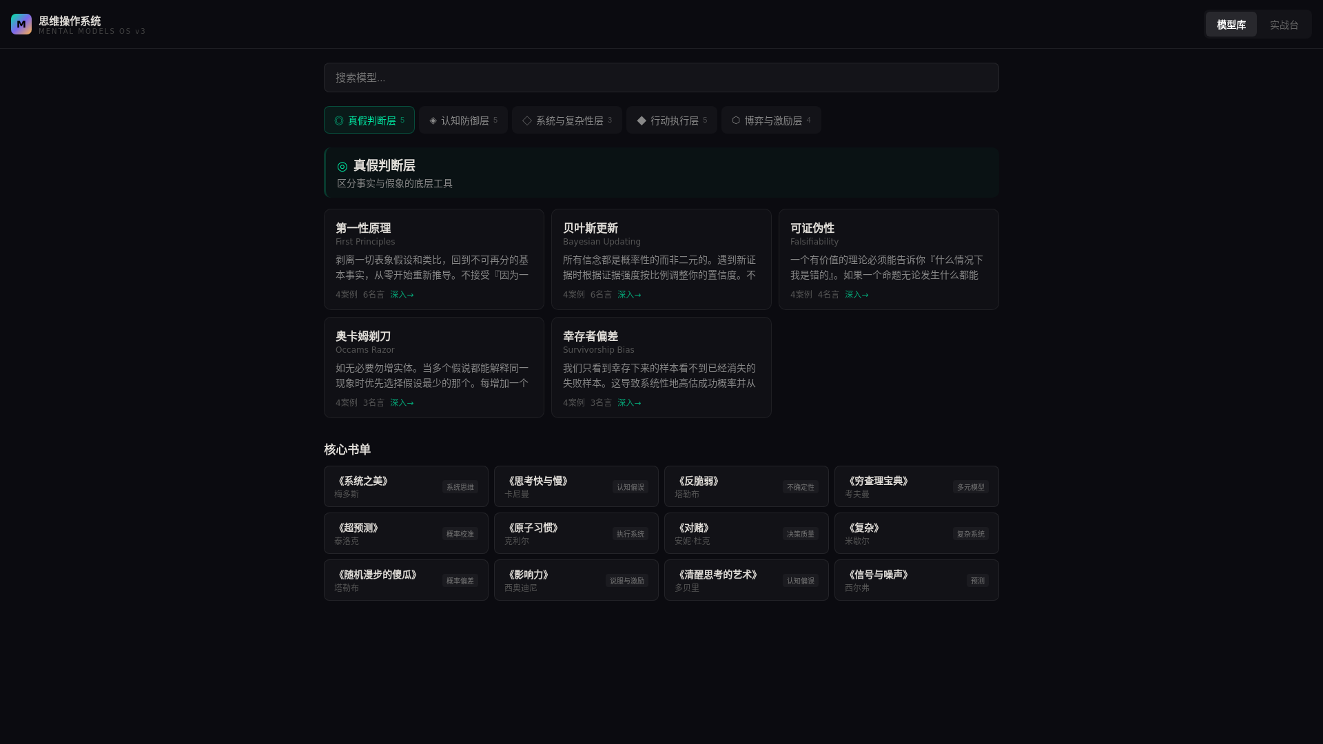 website screenshot of https://mental-models1.pages.dev/