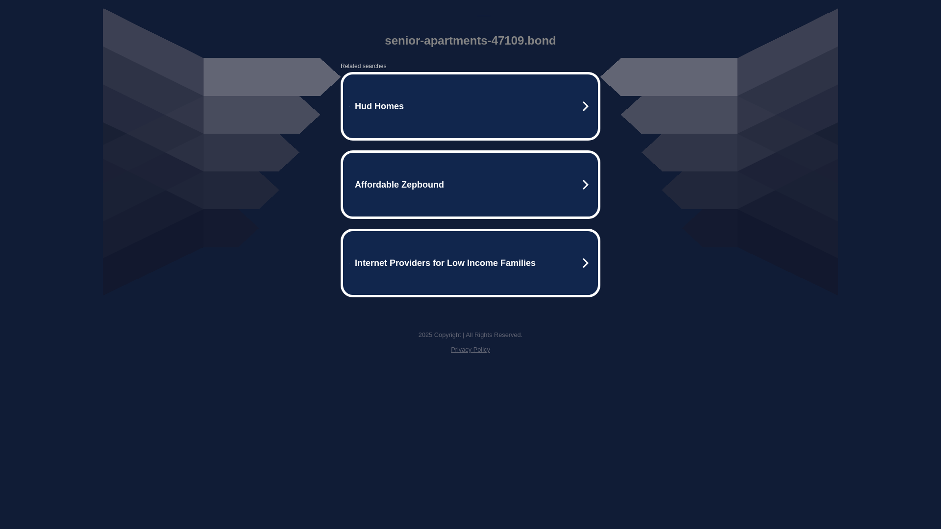 website screenshot of https://senior-apartments-47109.bond/