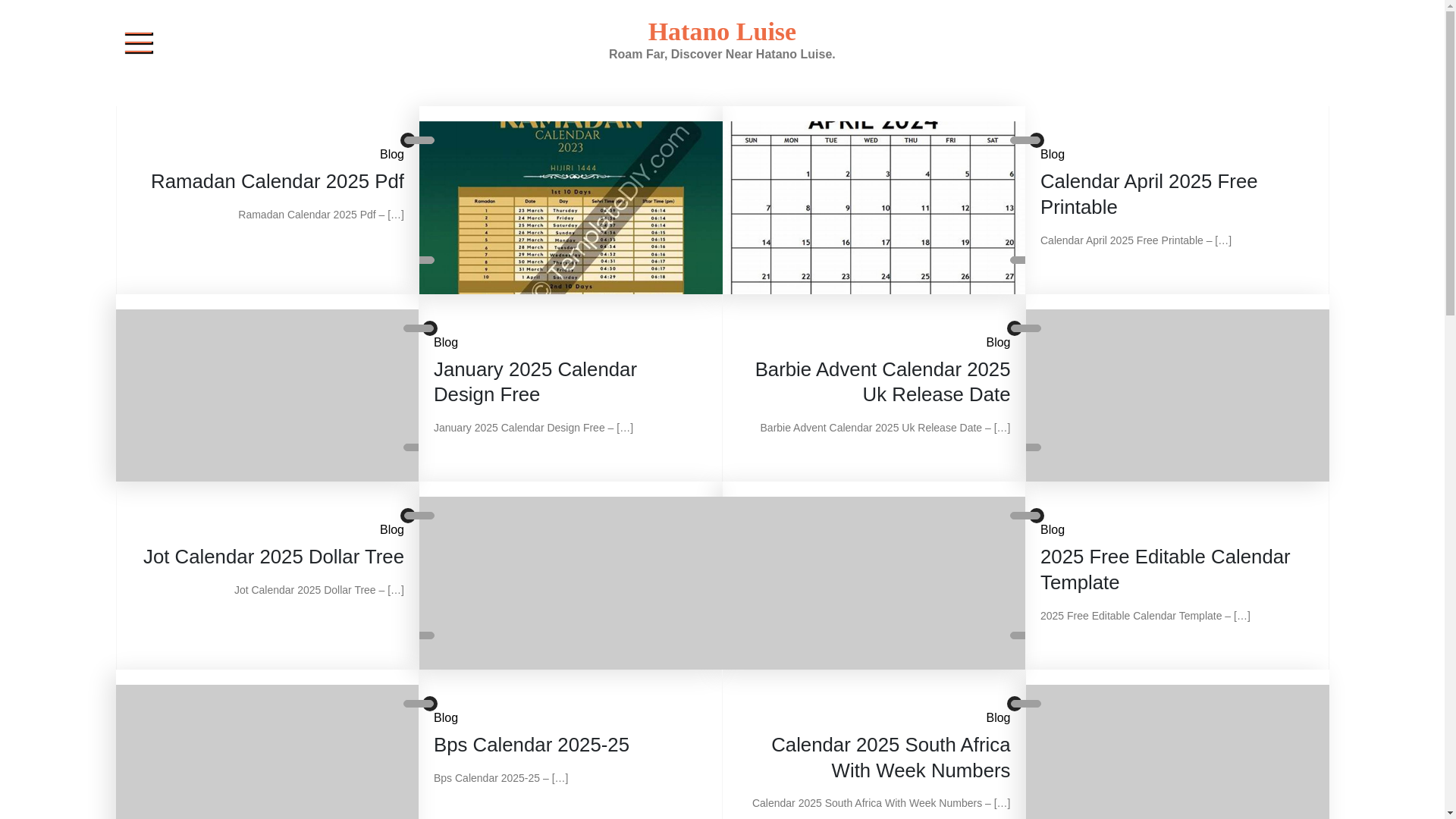 website screenshot of https://hatanoluise.pages.dev/