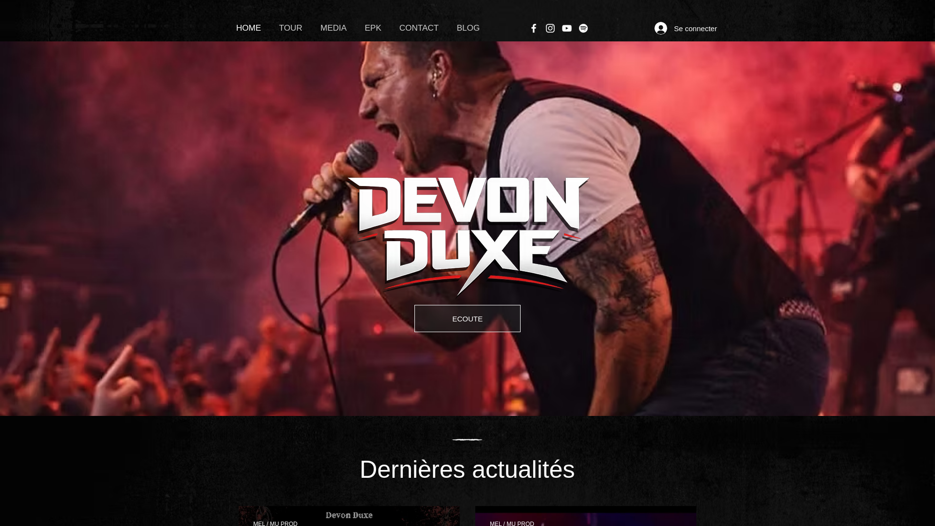 website screenshot of https://devonduxe.com/